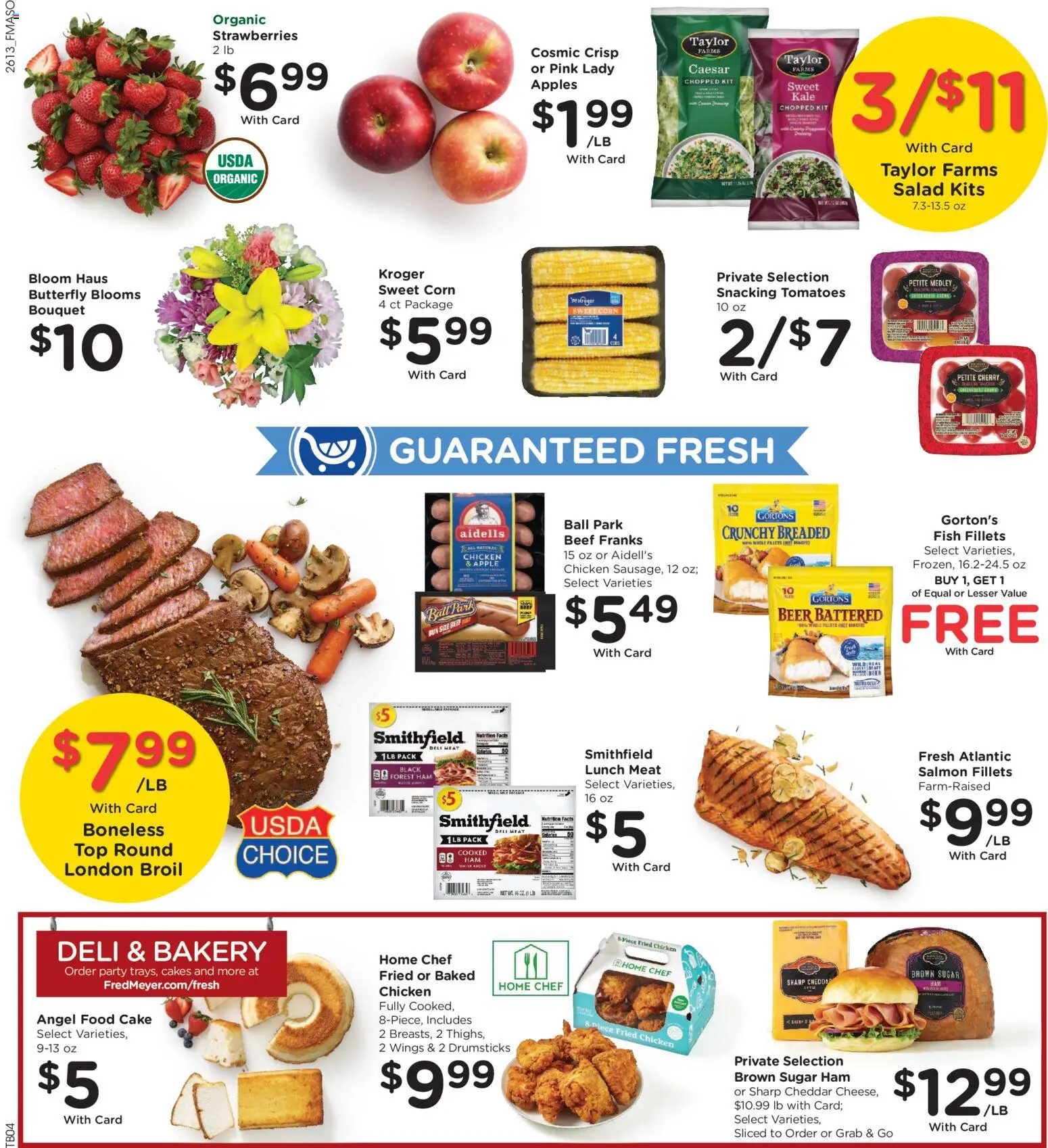 Fred Meyer Weekly Ad - valid from 29.04.2026 | Page: 13 | Products: Bakery, Kale, Apples, Tomatoes