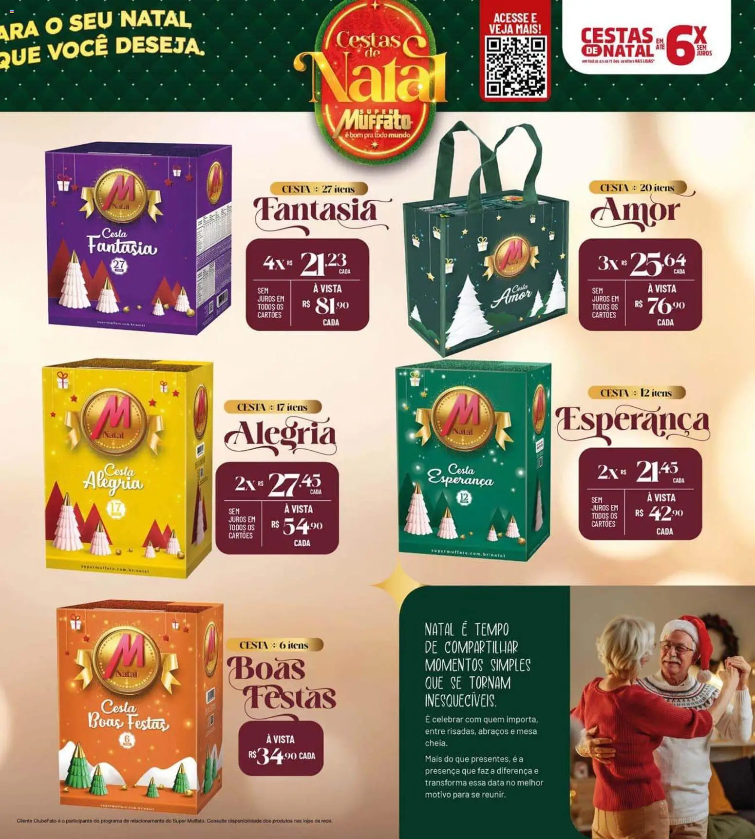 Super Muffato Folheto - válido de 17.11.2025 | Página: 3 | Produtos: Mesa, Fantasia, Cesta, Nata