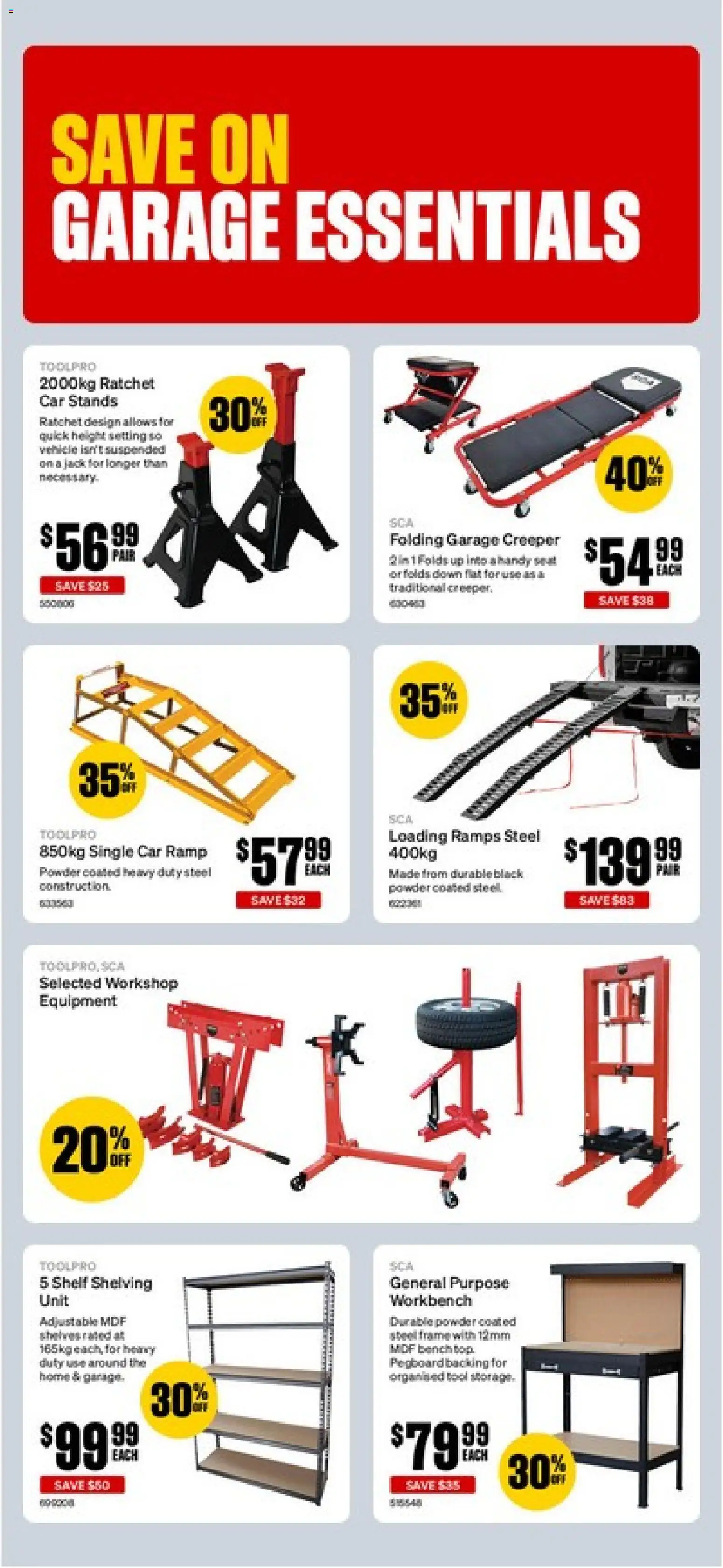 Supercheap Auto catalogue - valid from 19.03.2026 | Page: 17 | Products: Shelf, Powder
