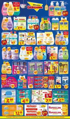 Guanabara promoção - Pré-Visualização do folheto da loja Supermercados Guanabara, válido de 11.03.2026 | Página: 10 | Produtos: Talco, Hipoglós, Óleo, Creme