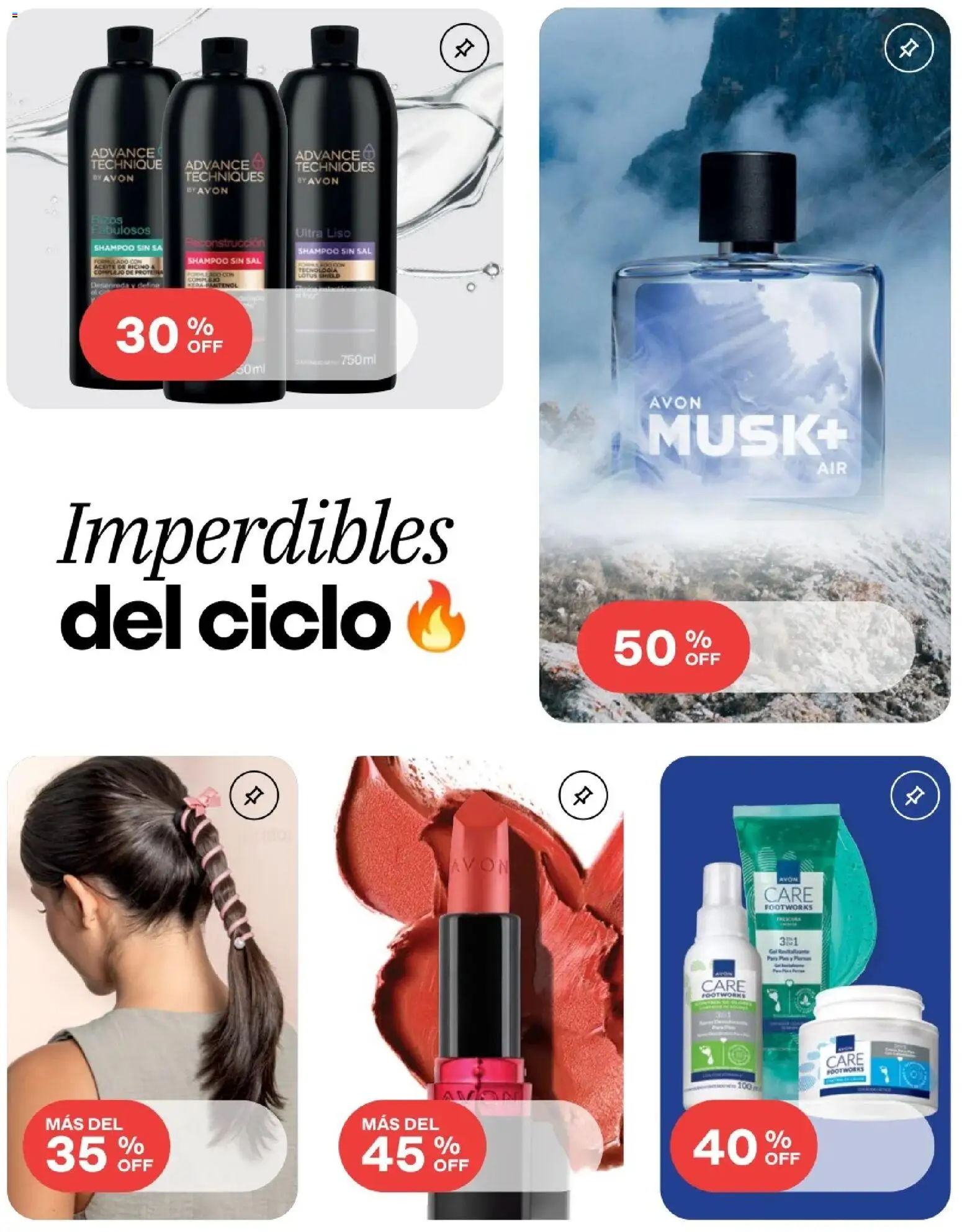 Avon revista - valida desde el 25.03.2026 | Página: 2 | Productos: Sal, Shampoo