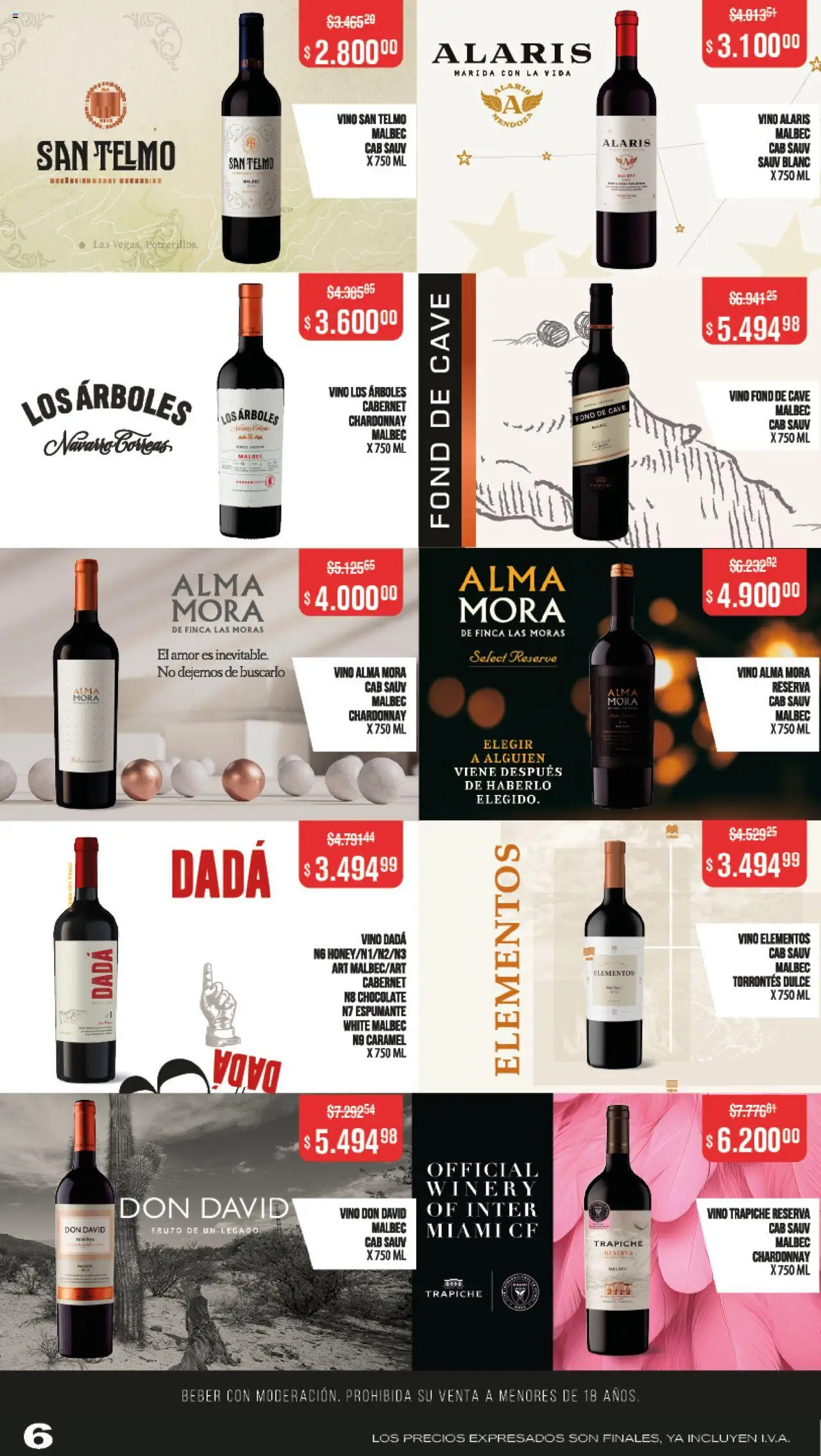 Makro ofertas Especiales │ válido desde el 04.09.2025 | Página: 6 | Productos: Chocolate, Vino