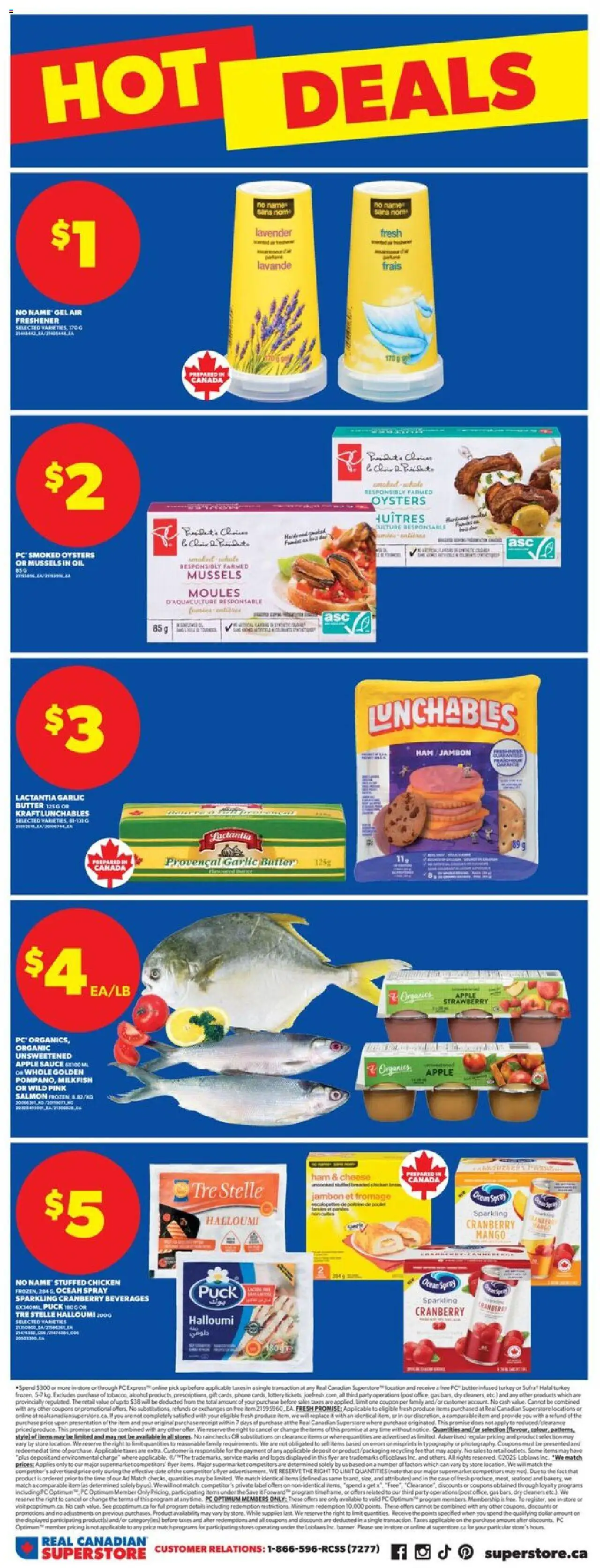 Real Canadian Superstore flyer valid from 25.09.2025 | Page: 15 | Products: PC, Turkey, Case, Chicken
