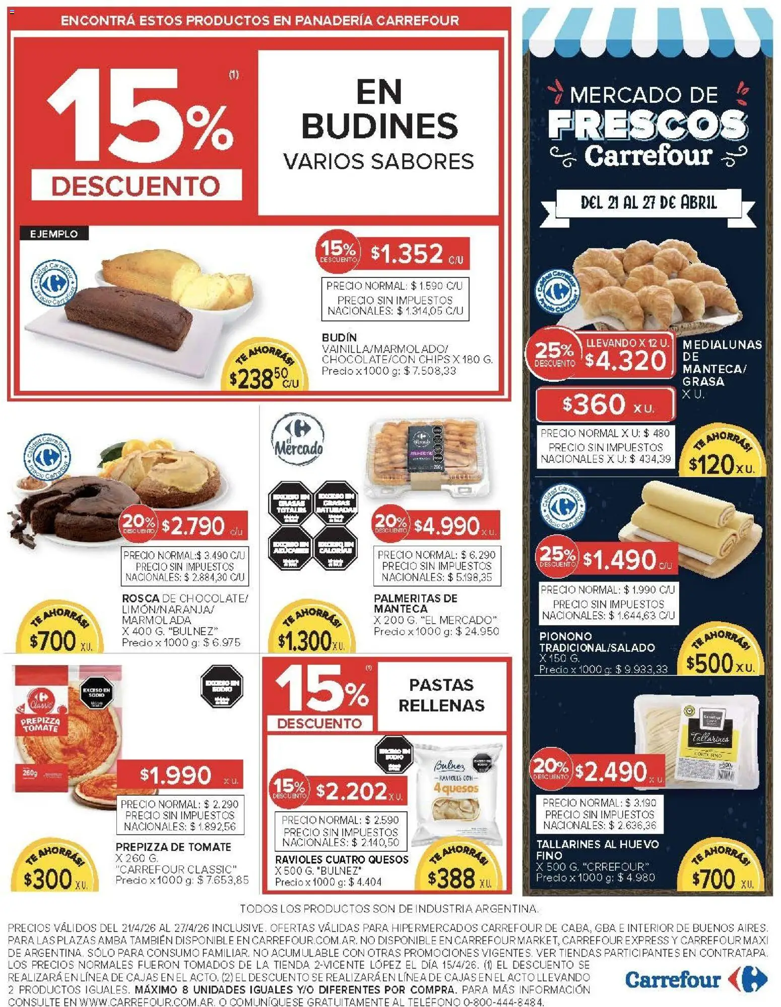 Carrefour ofertas │ válido desde el 21.04.2026 | Página: 7