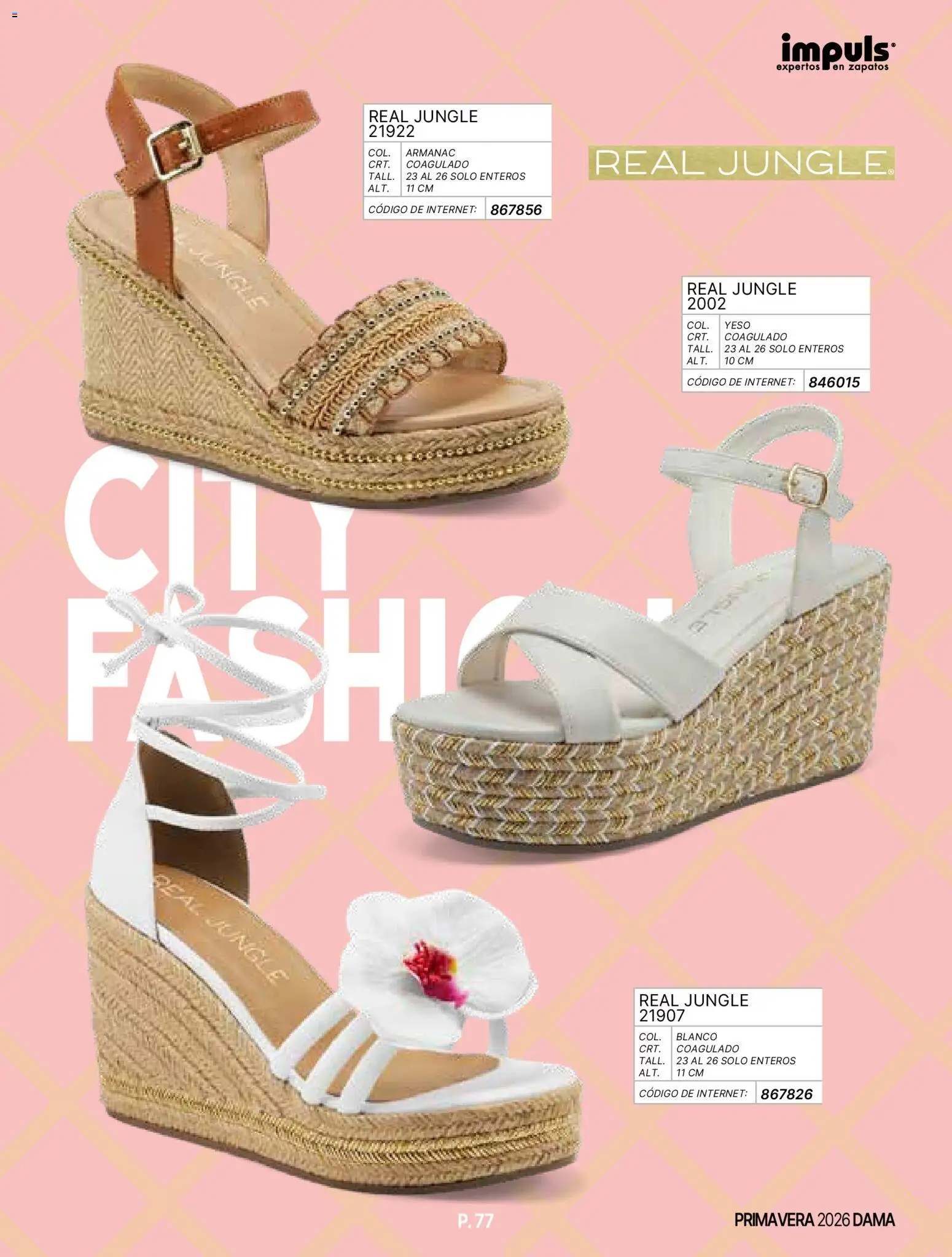 Nuevas ofertas de Impuls válidas en toda la República Mexicana desde el 01.01.2026. ¡Encuentra las mejores ofertas en Impuls catálogo Primavera! | Página: 79 | Productos: Zapatos