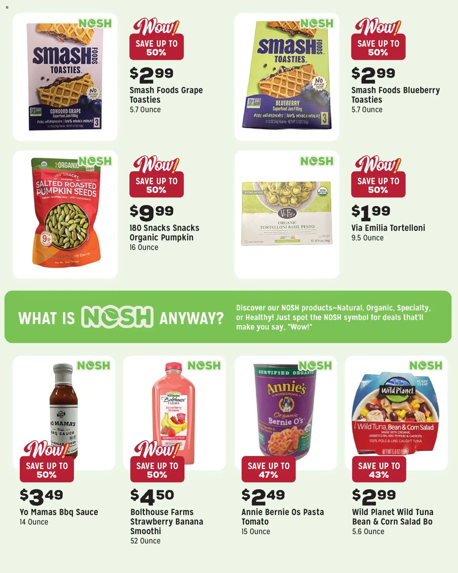 Grocery Outlet Weekly Ad - PA - valid from 11.03.2026 | Page: 9 | Products: Corn, Pasta, Salad, Pumpkin