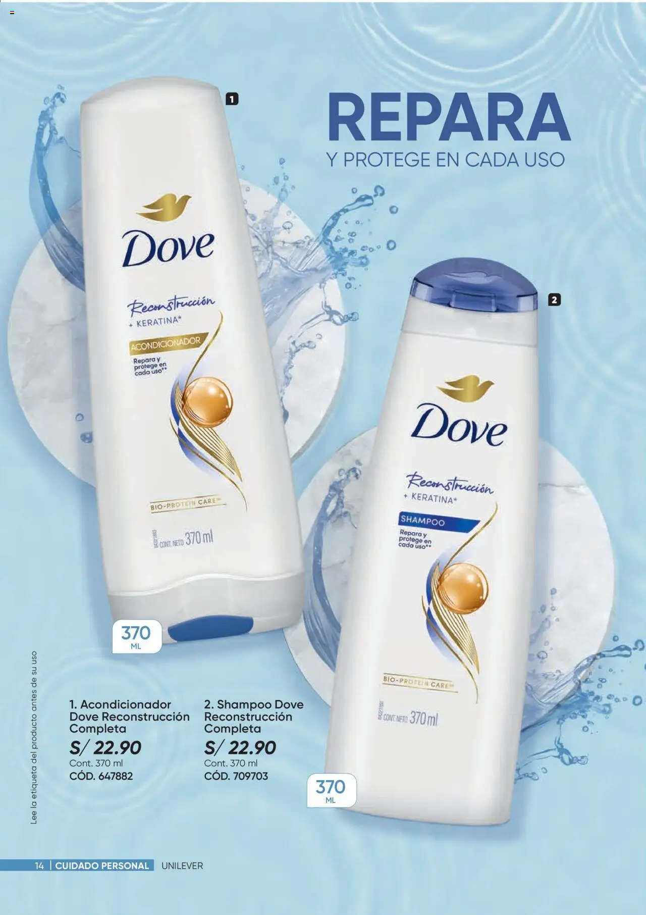 Catálogo Azzorti válido desde 28.07.2025 | Página: 14 | Productos: Shampoo, Acondicionador