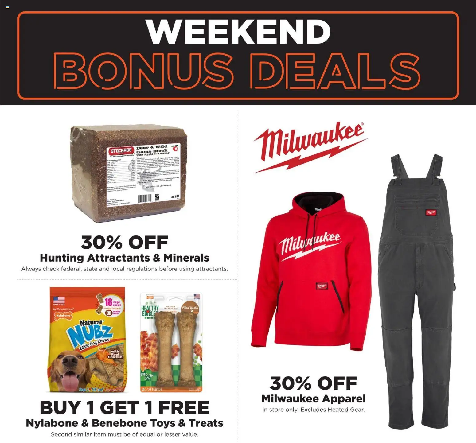 Mills Fleet Farm Weekend Bonus - valid from 08.01.2026 | Page: 1 | Products: Game