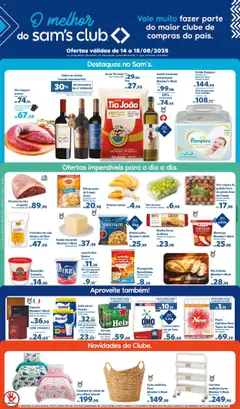 Sam's Club - Ofertas FDS - Pré-Visualização do folheto da loja Sam's Club, válido de 14.08.2025