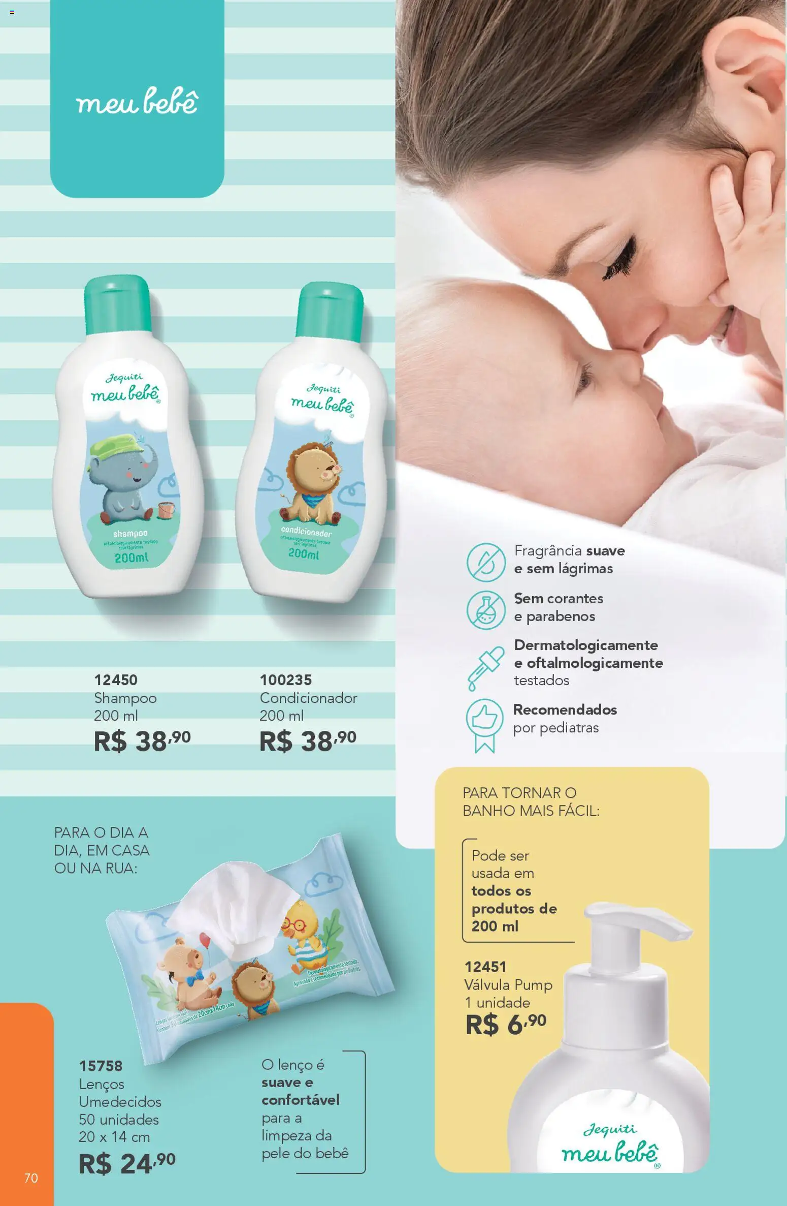 Jequiti Folheto - válido de 30.01.2026 | Página: 70 | Produtos: Shampoo, Fragrância, Condicionador