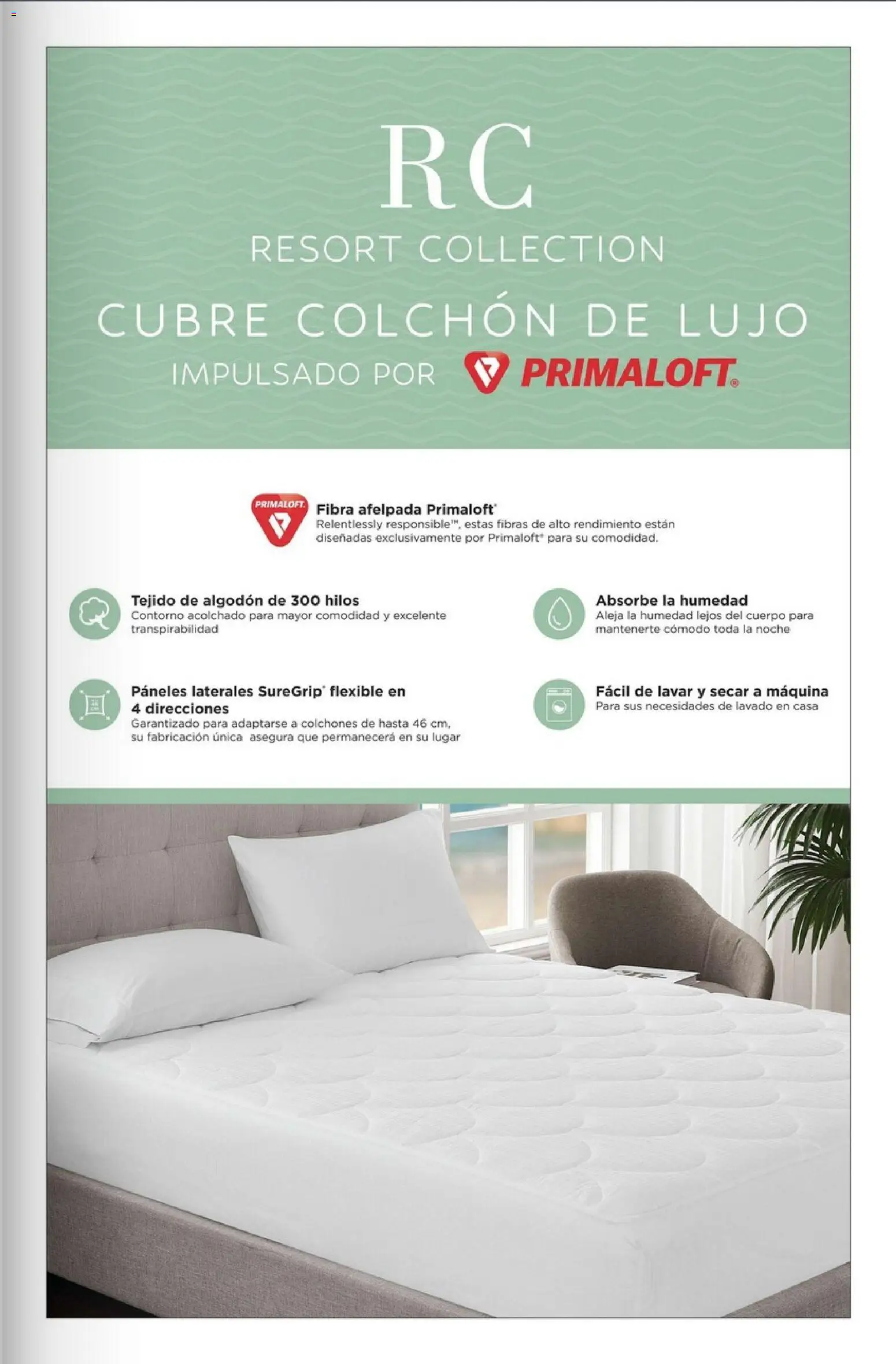 Nuevas ofertas de Costco válidas en toda la República Mexicana desde el 01.01.2026. ¡Encuentra las mejores ofertas en Costco - Revista Enero! | Página: 115 | Productos: Contorno, Algodón, Flexible, Acolchado