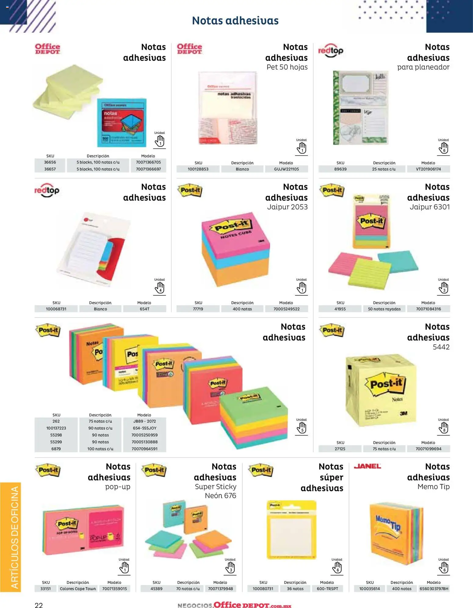 Nuevas ofertas de Office Depot válidas en toda la República Mexicana desde el 12.01.2026. ¡Encuentra las mejores ofertas en Office Depot catálogo 2026! | Página: 24