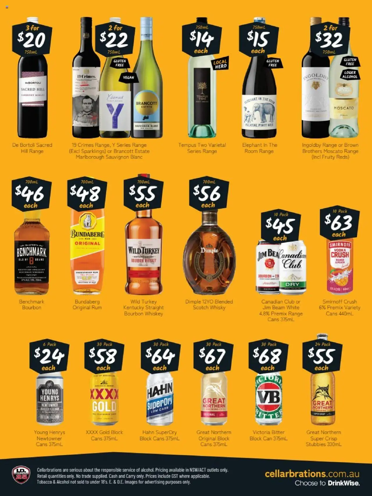 Cellarbrations catalogue - valid from 25.08.2025 | Page: 3 | Products: Vodka, Rum, Scotch, Turkey