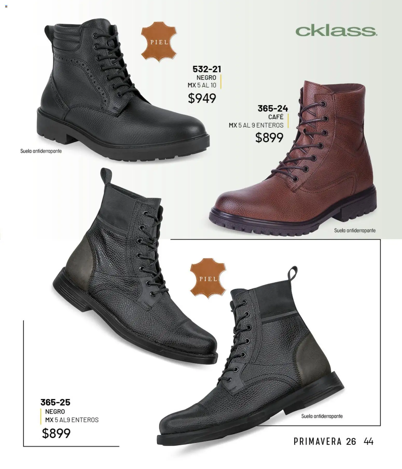 Nuevas ofertas de Cklass válidas en toda la República Mexicana desde el 02.01.2026. ¡Encuentra las mejores ofertas en Cklass catálogo Sandalias! | Página: 74 | Productos: Café