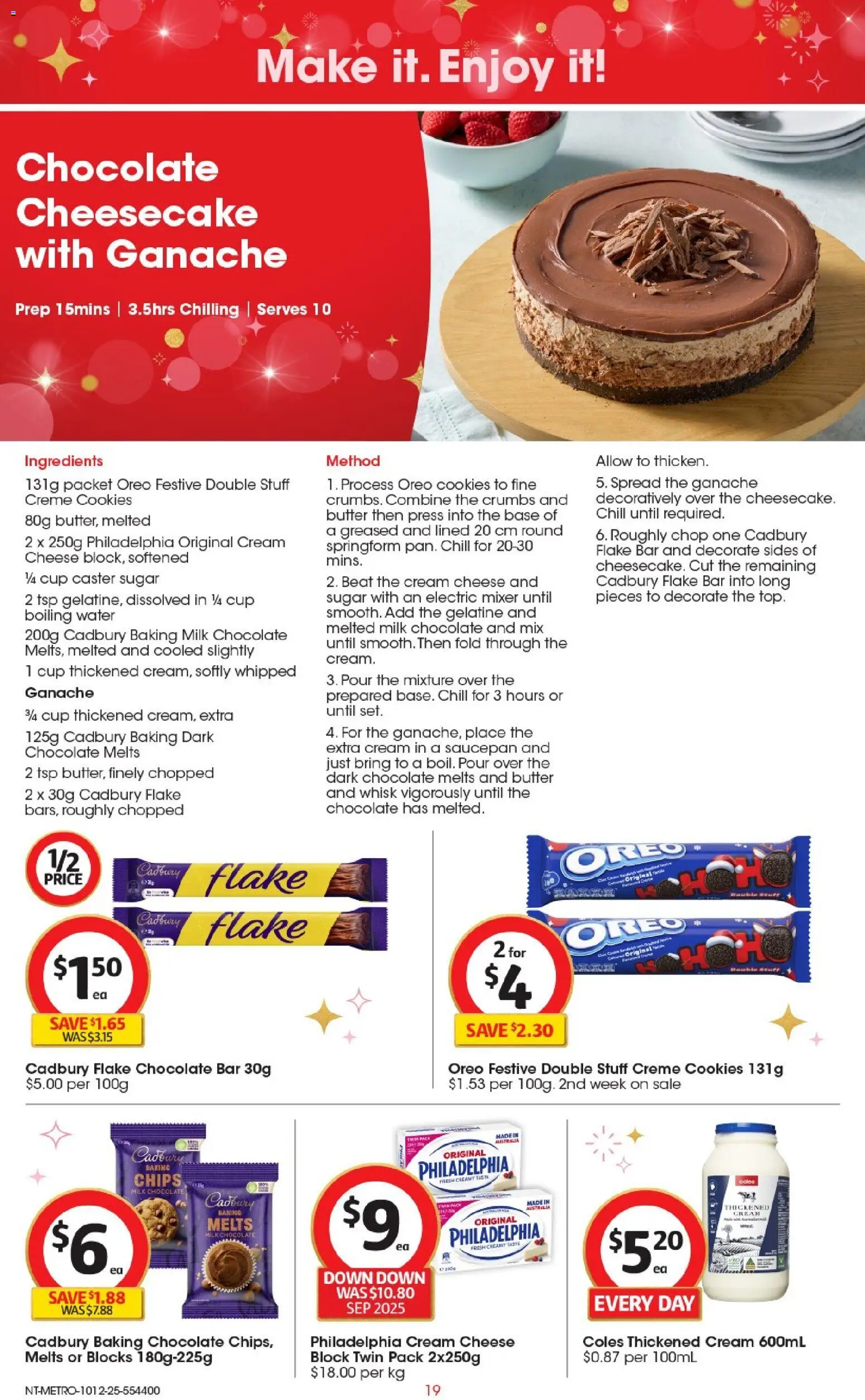 Coles catalogue - valid from 10.12.2025 | Page: 20 | Products: Milk, Cream, Water, Sugar