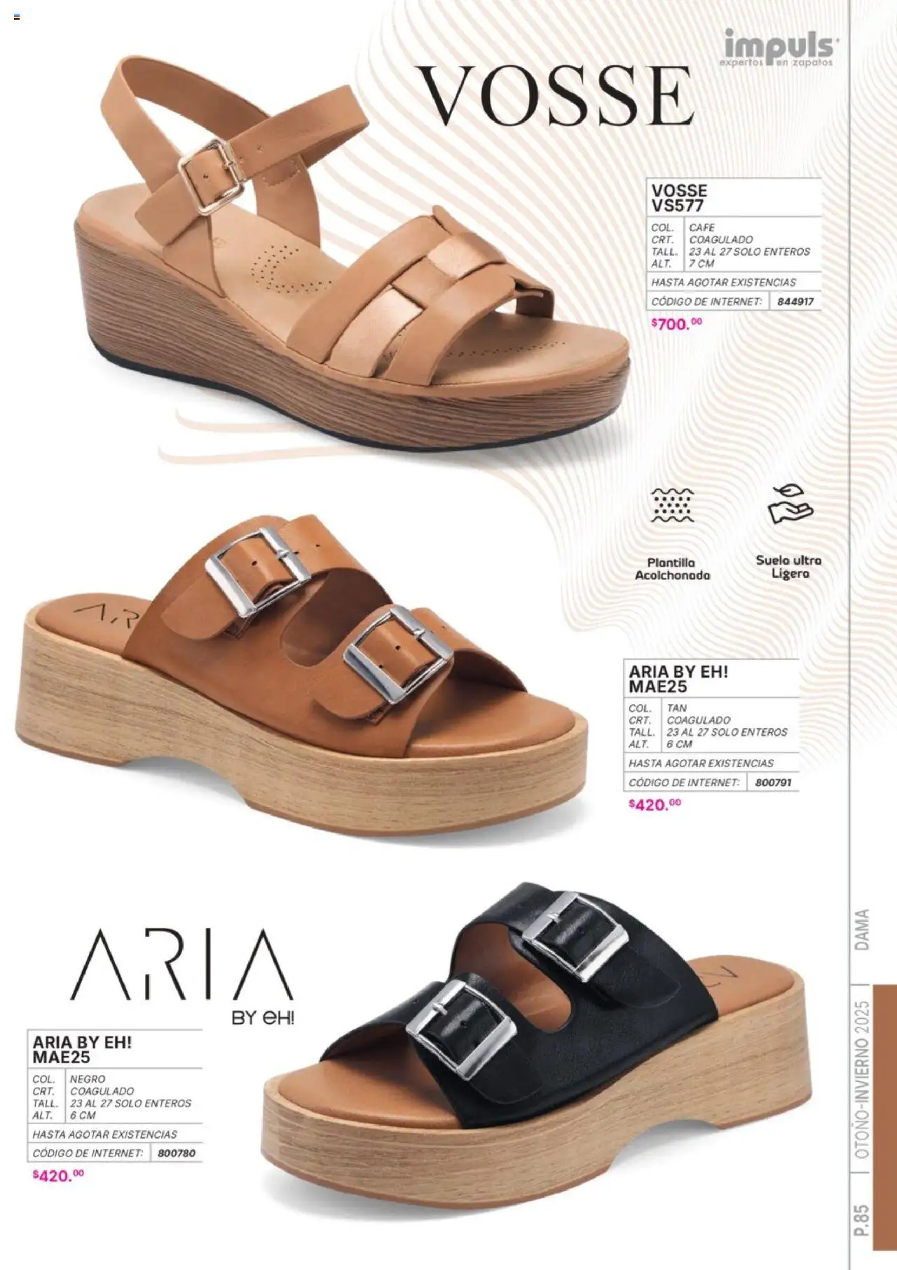 Nuevas ofertas de Impuls válidas en toda la República Mexicana desde el 07.07.2025. ¡Encuentra las mejores ofertas en Impuls catálogo Dama Otoño-Invierno 2025! | Página: 87 | Productos: Zapatos, Café