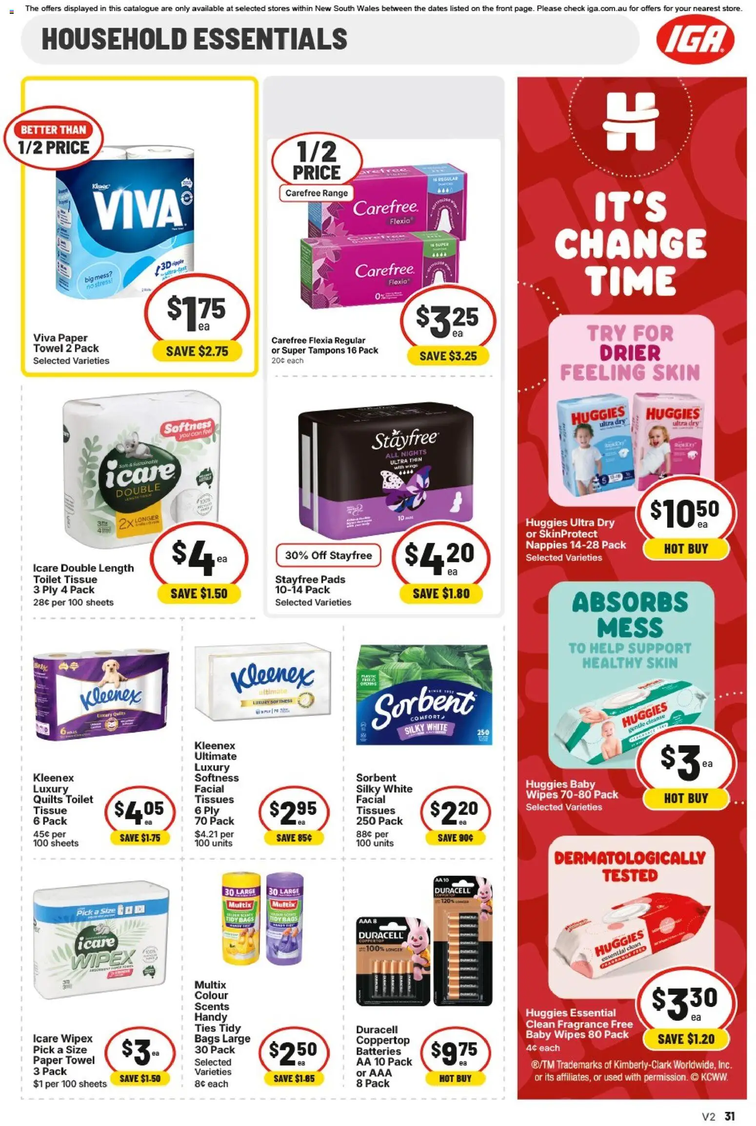 IGA catalogue - valid from 25.02.2026 | Page: 33 | Products: Cheese, Onions, Vegetables, Pies