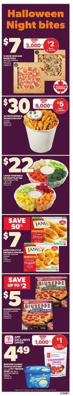 Preview of Loblaws weekly flyer / circulaire from shop Loblaws valid from 30.10.2025
