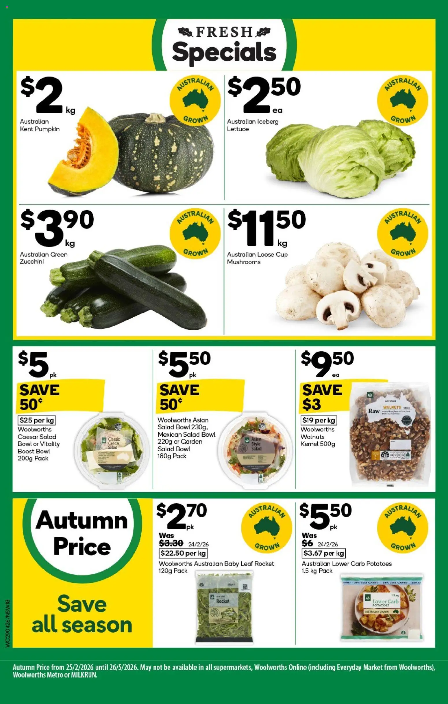 Latest Woolworths catalogue valid from 29/04/2026 is available here?Save now! | Australia