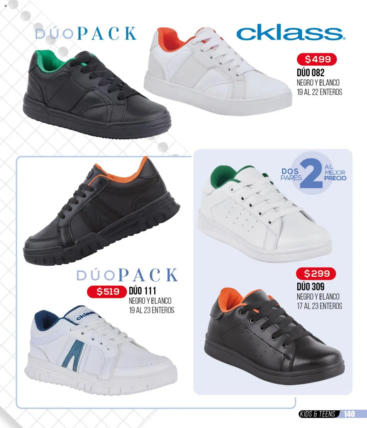 Nuevas ofertas de Cklass válidas en toda la República Mexicana desde el 18.03.2026. ¡Encuentra las mejores ofertas en Cklass catálogo Liquidación total calzado! | Página: 141