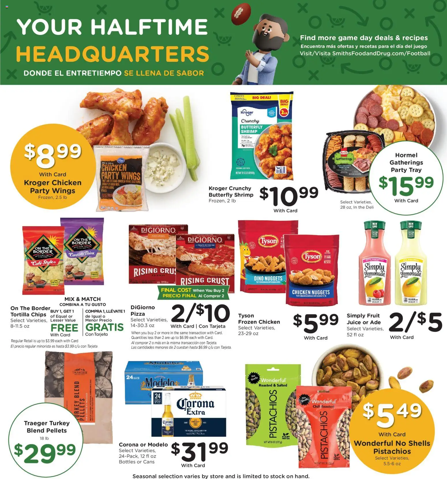 Smith's Weekly Ad - WY - valid from 12.11.2025 | Page: 10 | Products: Pizza, Juice, Chips, Game