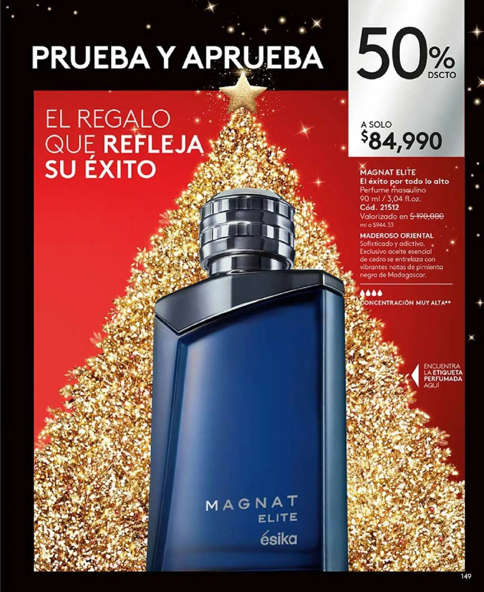 Ésika revista - valida desde el 03.11.2025 | Página: 161 | Productos: Pimienta, Perfume, Aceite