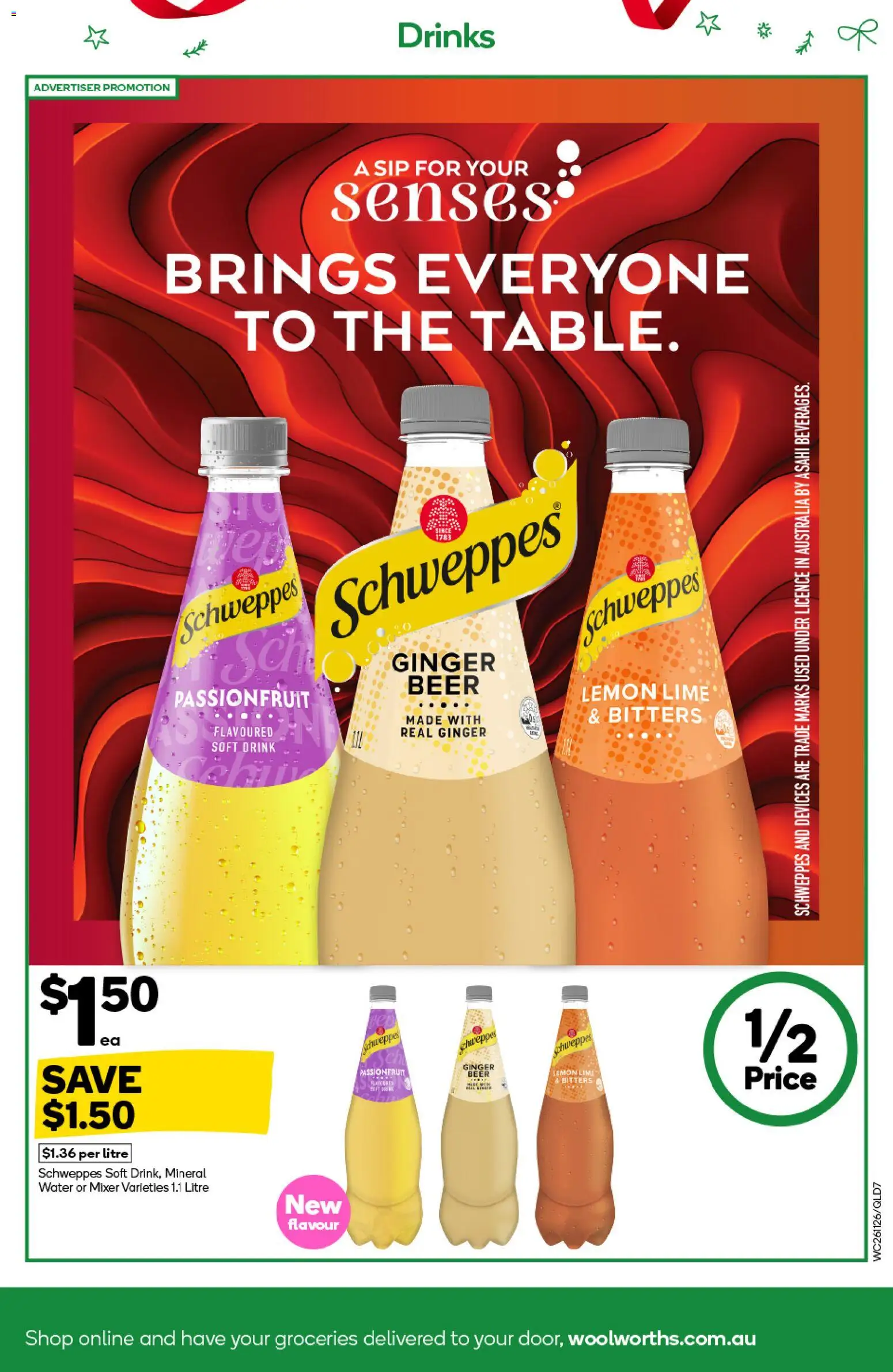 Woolworths catalogue - valid from 26.11.2025 | Page: 35 | Products: Passionfruit, Water, Lemon, Lime