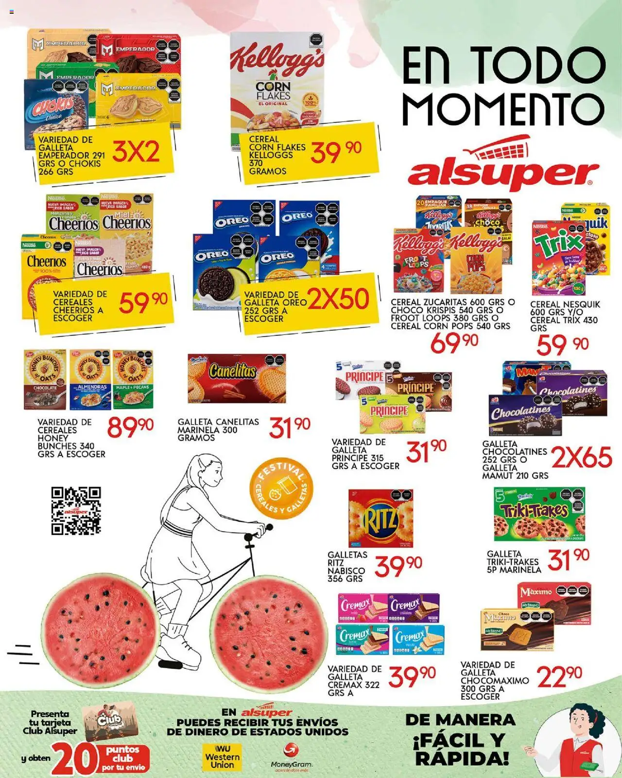 Nuevas ofertas de Alsuper válidas en toda la República Mexicana desde el 10.10.2025. ¡Encuentra las mejores ofertas en Alsuper - Folleto! | Página: 8 | Productos: Almendras, Chocolate, Sales, Galletas