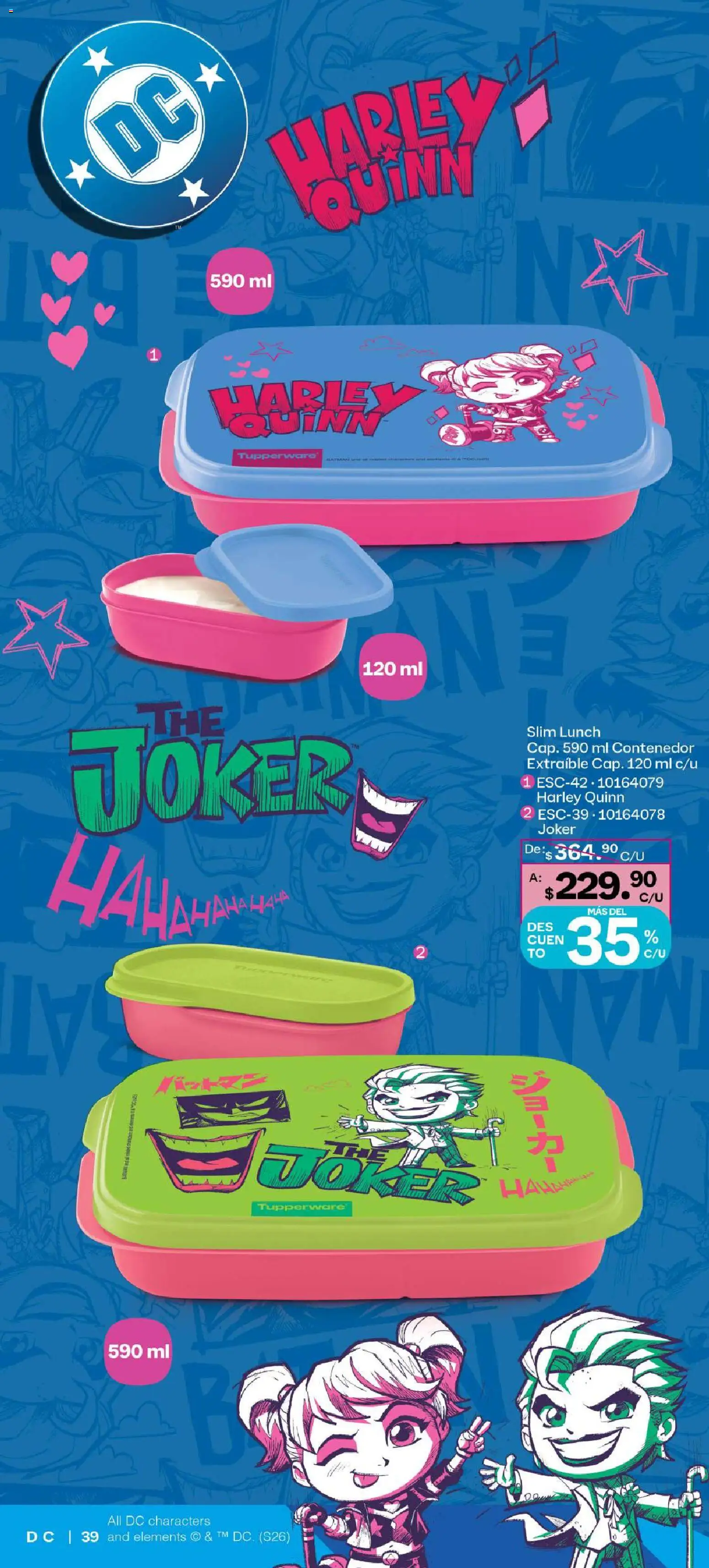 Nuevas ofertas de Tupperware válidas en toda la República Mexicana desde el 26.01.2026. ¡Encuentra las mejores ofertas en Tupperware catálogo! | Página: 39 | Productos: Contenedor