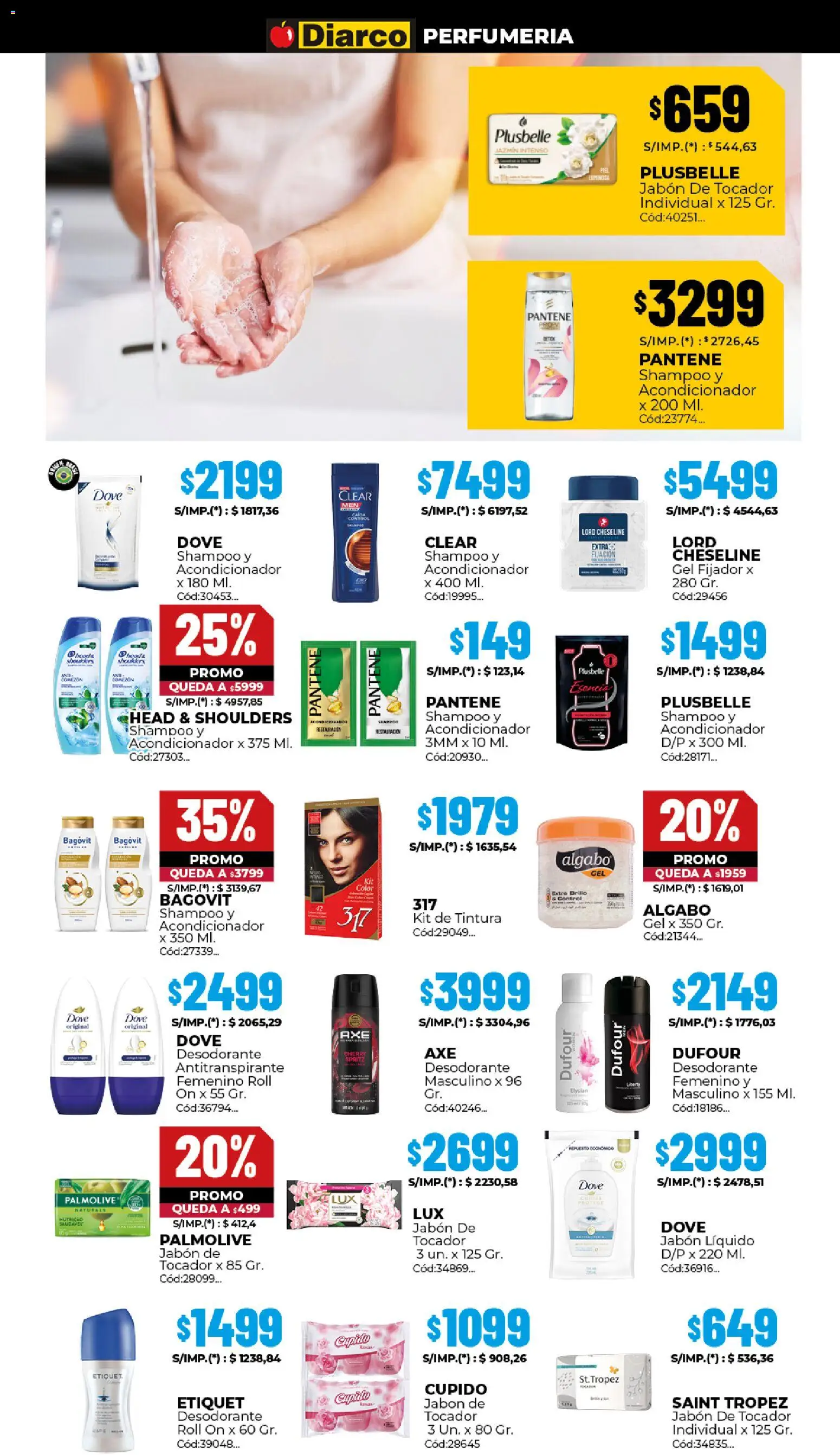 Diarco - Ofertas │ válido desde el 02.02.2026 | Página: 13 | Productos: Shampoo, Individual, Desodorante, Antitranspirante