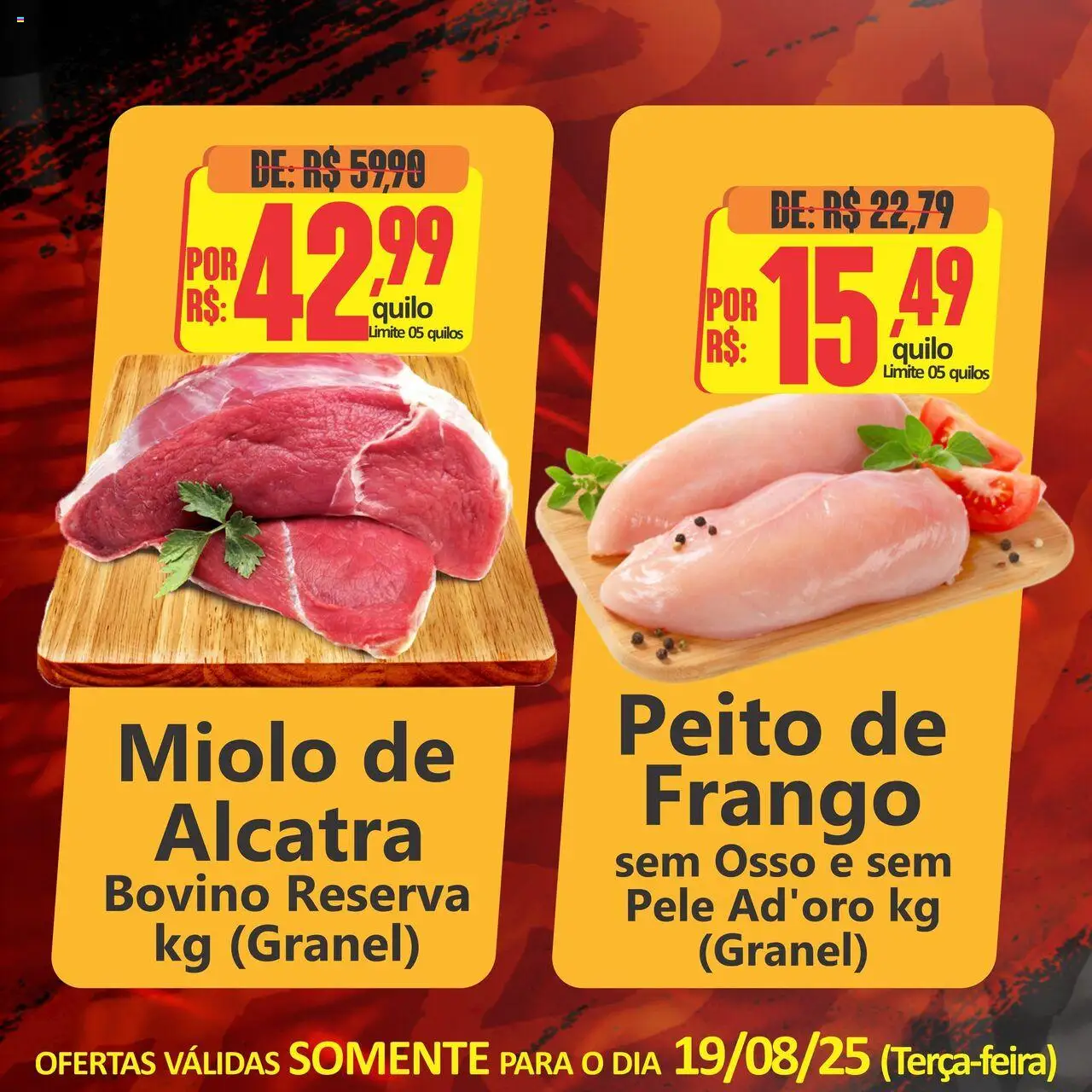 Big Supermercados Folheto - válido de 19.08.2025 | Página: 2 | Produtos: Alcatra, Frango
