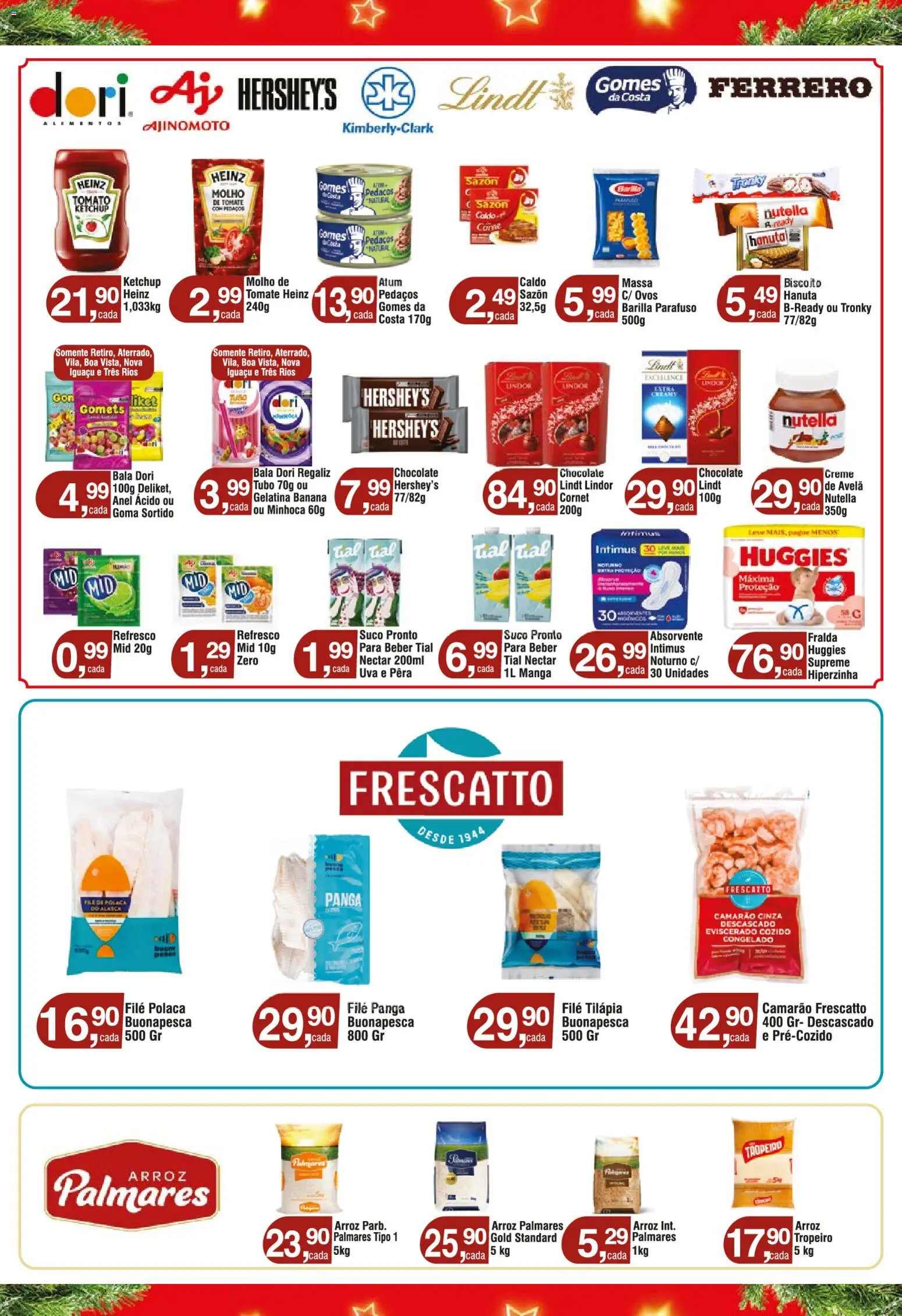 Royal Supermercados Folheto - válido de 17.11.2025 | Página: 6 | Produtos: Biscoito, Ovos, Absorvente, Avelã