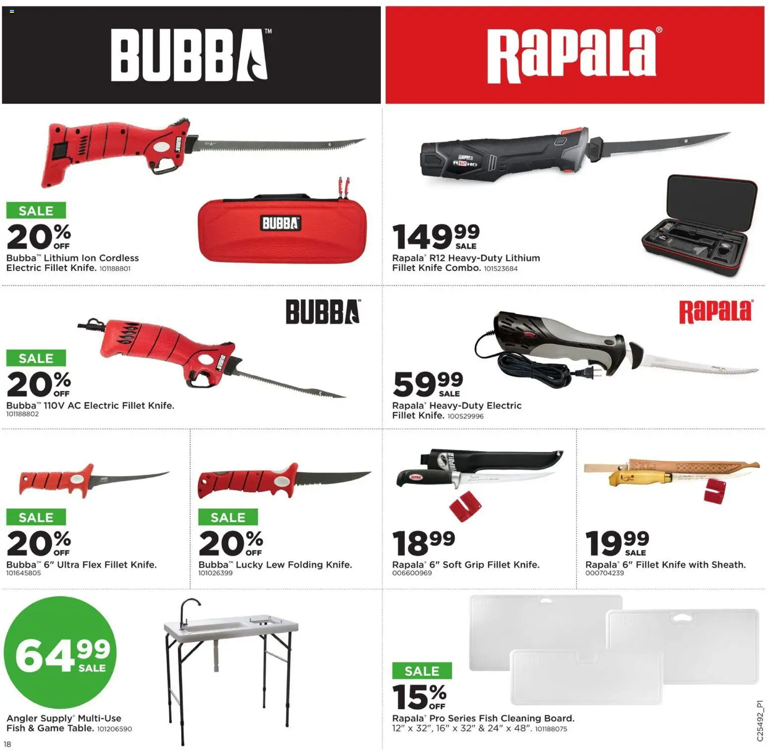 Mills Fleet Farm Ice Fishing - valid from 04.12.2025 | Page: 18 | Products: Fish, Game