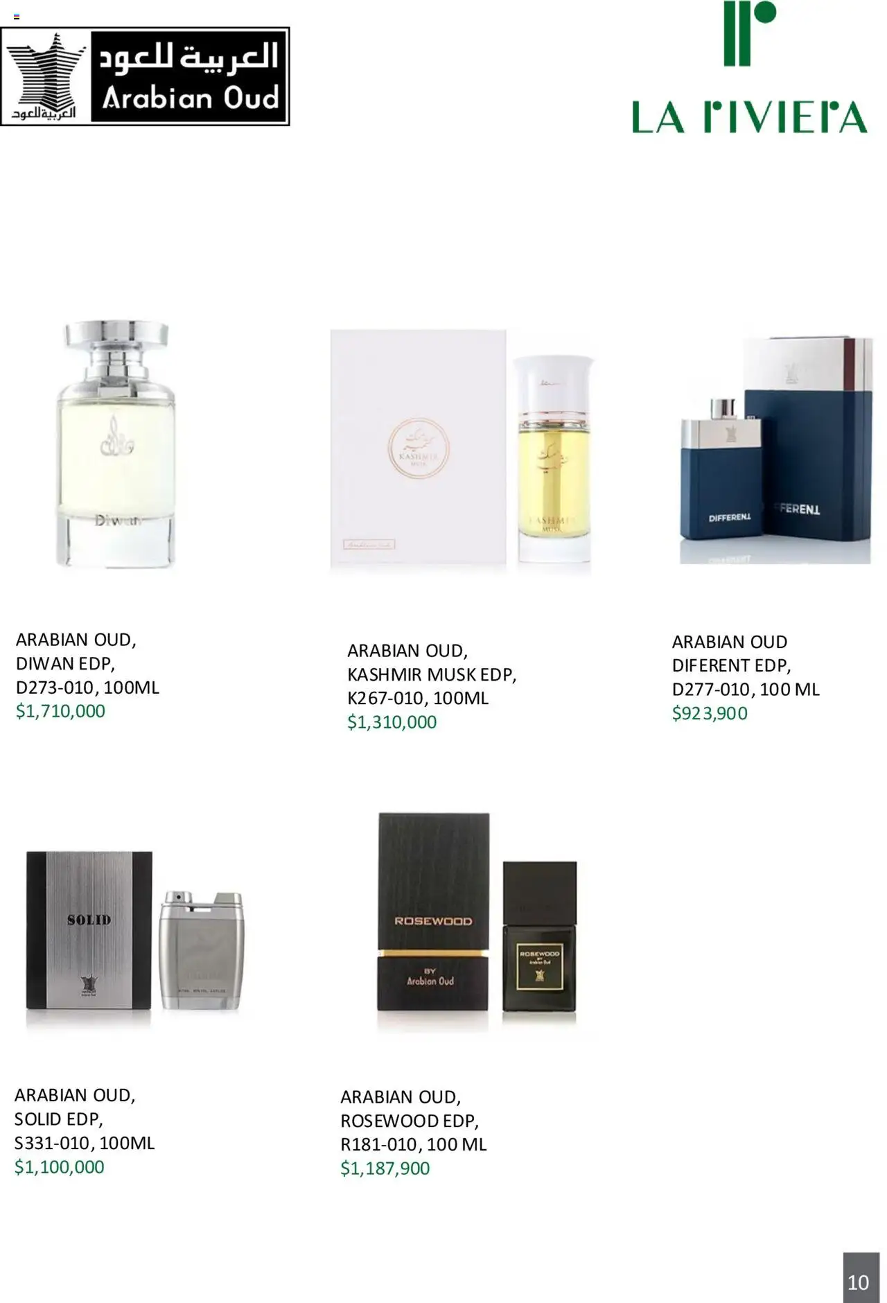 La riviera revista - valida desde el 01.10.2025 | Página: 10