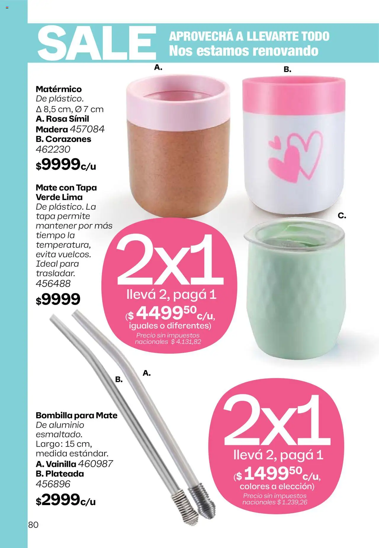 Tupperware Folleto │ válido desde el 08.09.2025 | Página: 81 | Productos: Mate, Lima, Bombilla