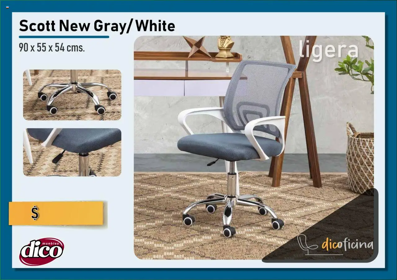 Nuevas ofertas de Muebles Dico válidas en toda la República Mexicana desde el 25.09.2025. ¡Encuentra las mejores ofertas en Muebles Dico -  Catálogo Oficina! | Página: 12