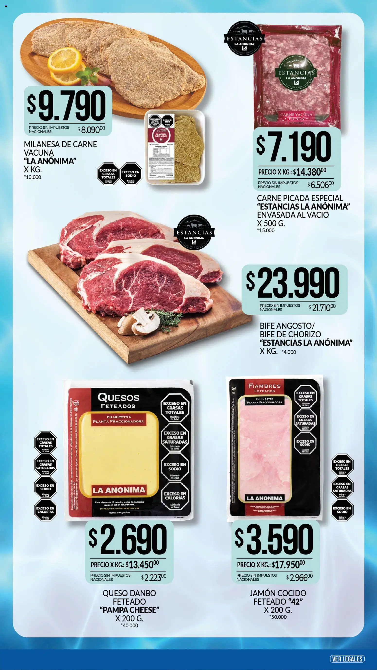 La Anonima - catalogos │ válido desde el 02.01.2026 | Página: 2 | Productos: Milanesa, Queso, Chorizo, Jamón