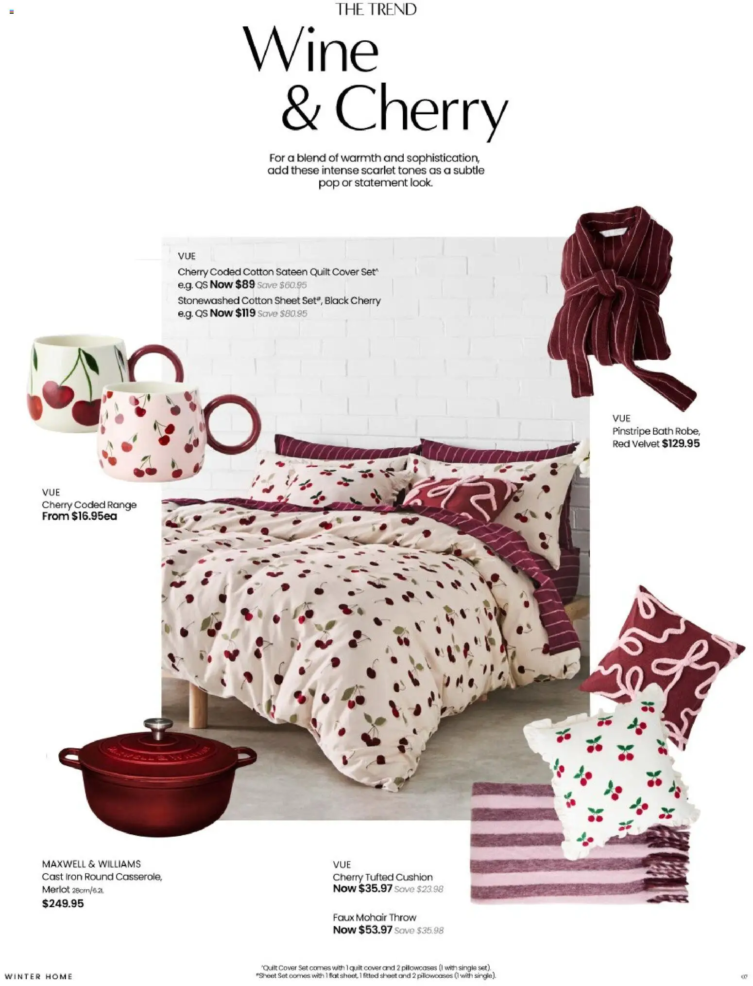 Myer catalogue - valid from 28.04.2026 | Page: 7 | Products: Cushion, Bath, Wine, Iron