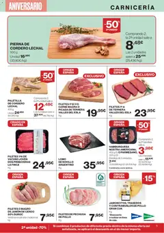 Vista previa de El Corte - Catálogo Que necesitas hoy, nuevo folleto de la tienda, válido en México a partir del 23.10.2025 | Página: 5 | Productos: Pollo, Bandeja, Jamón, Cerdo