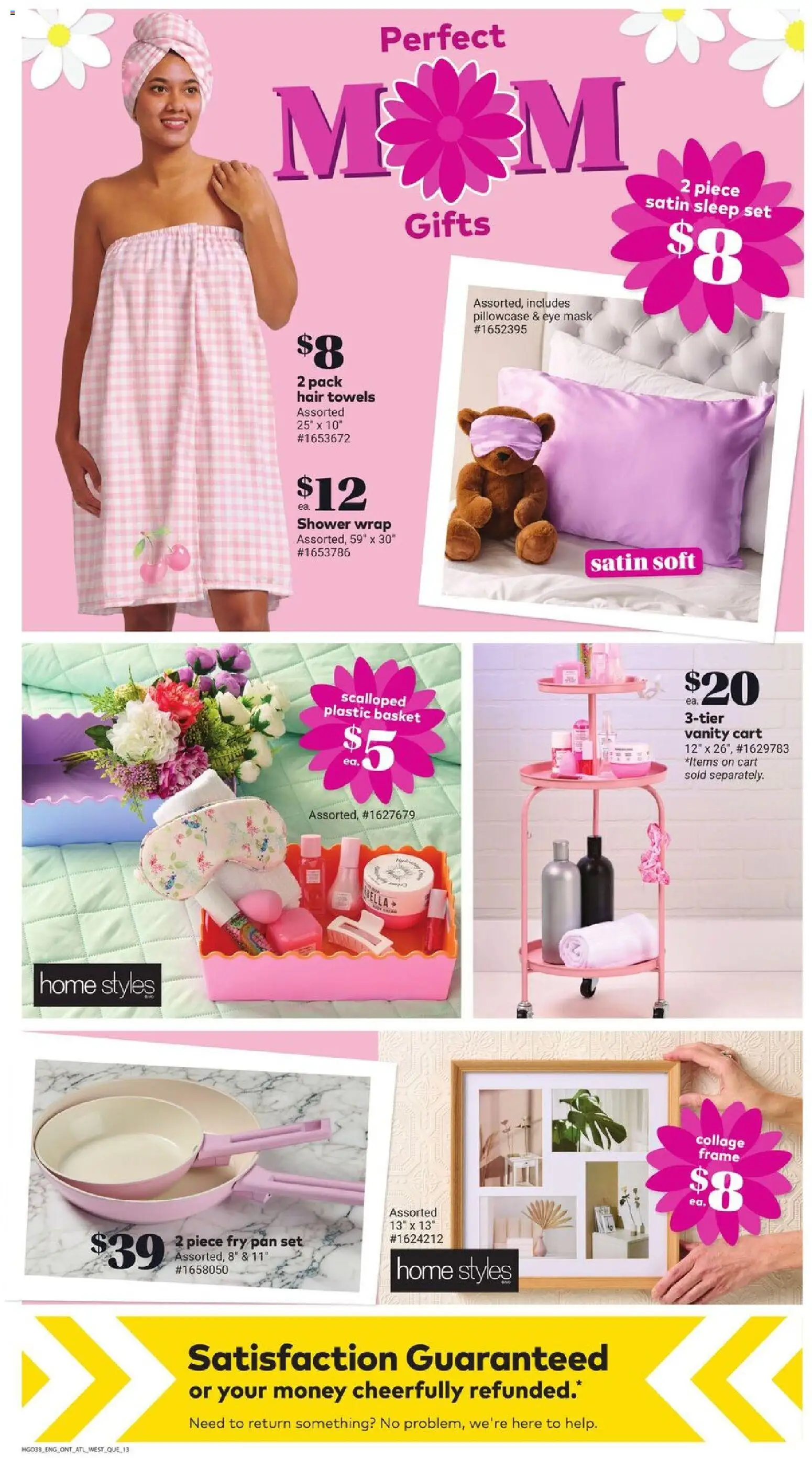 Giant Tiger flyer valid from 22.04.2026 | Page: 16 | Products: Mask, Shower, Basket