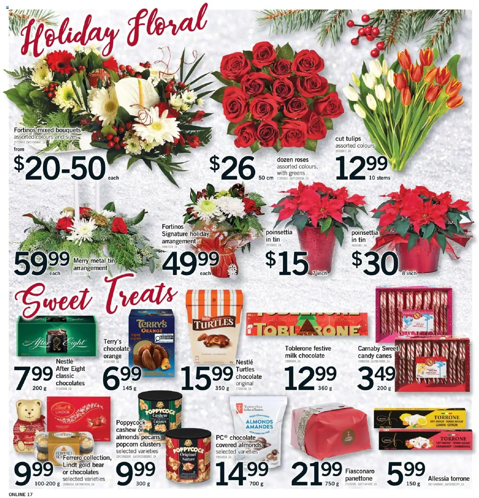 Fortinos flyer valid from 11.12.2025 | Page: 17 | Products: Milk, Chocolate