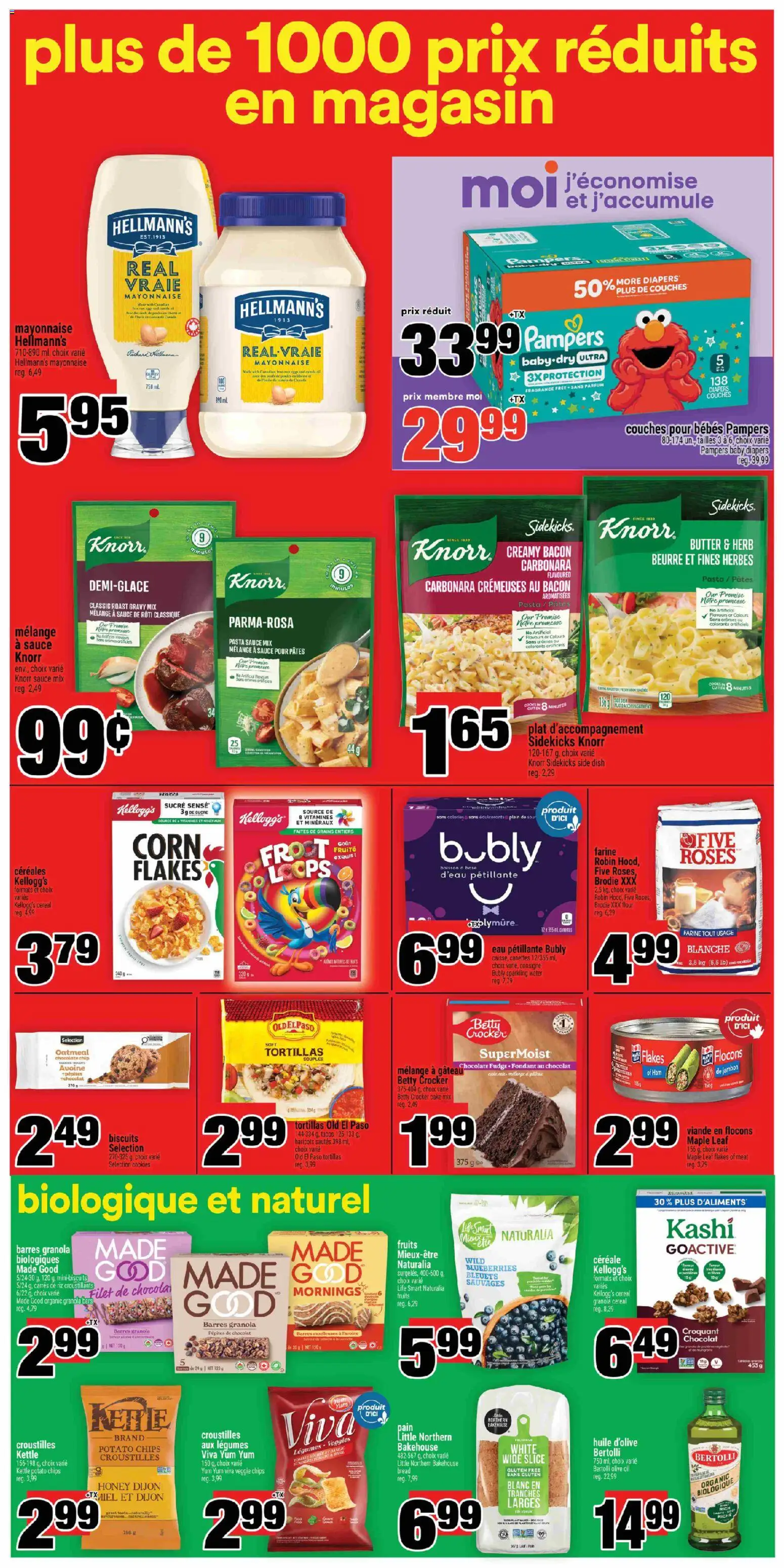 Super C flyer valid from 26.03.2026 | Page: 7 | Products: Pasta, Chips, Butter, Oil