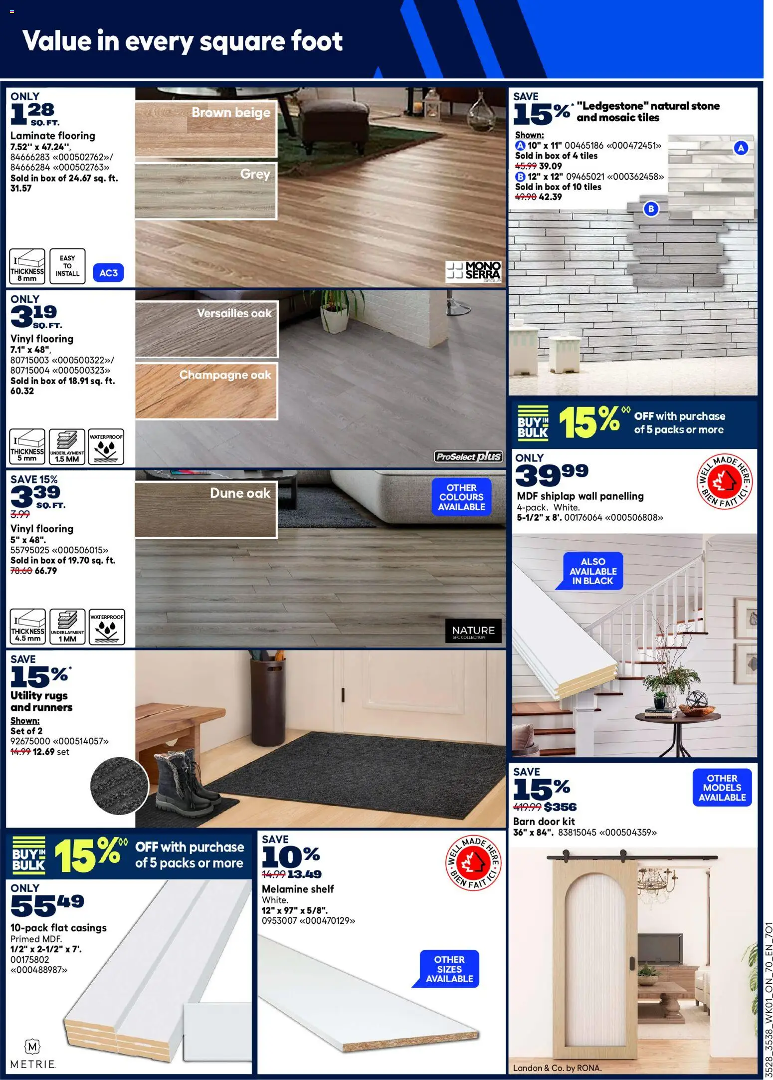 Rona flyer valid from 29.01.2026 | Page: 6 | Products: Shelf, Box
