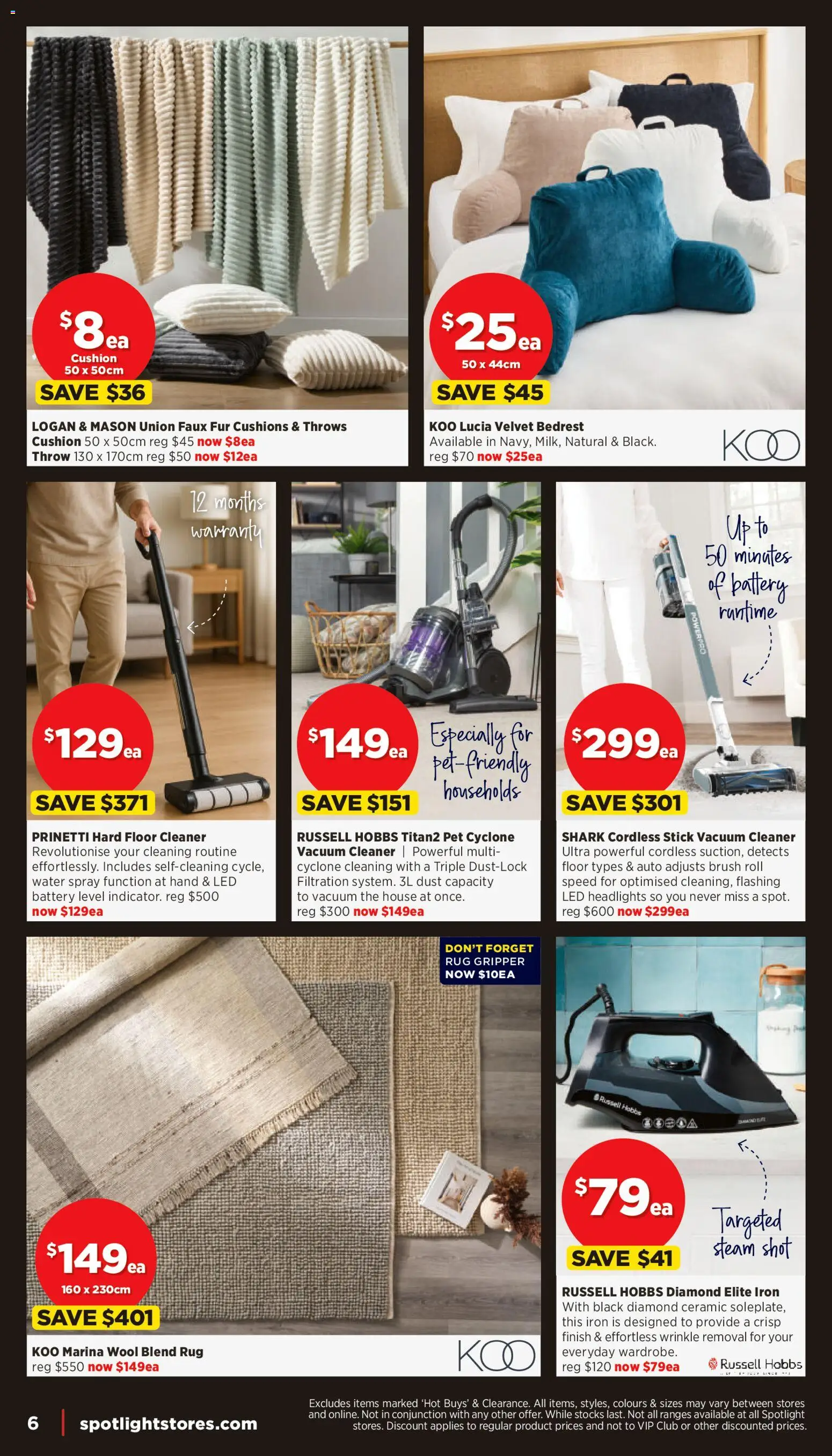 Spotlight catalogue - valid from 24.11.2025 | Page: 6 | Products: Battery, Diamond, Fur, Cleaner