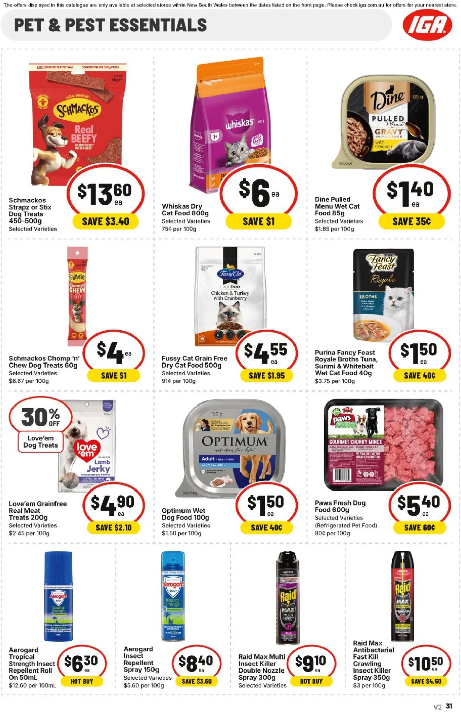 IGA catalogue - valid from 07.01.2026 | Page: 34 | Products: Lamb, Rice, Dog food, Turkey