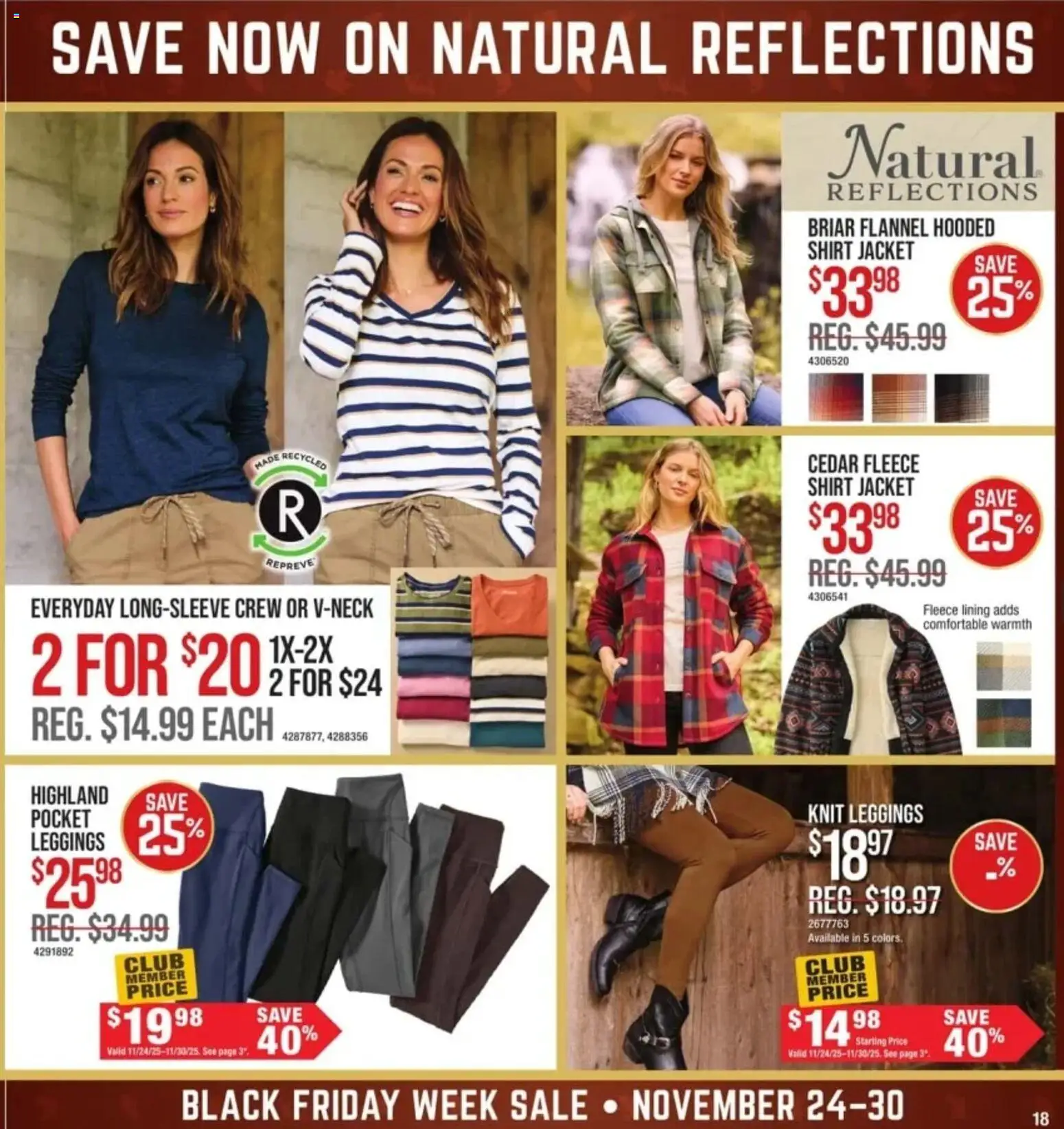 Cabela's Black Friday - valid from 24.11.2025 | Page: 17 | Products: Shirt, Jacket, Leggings