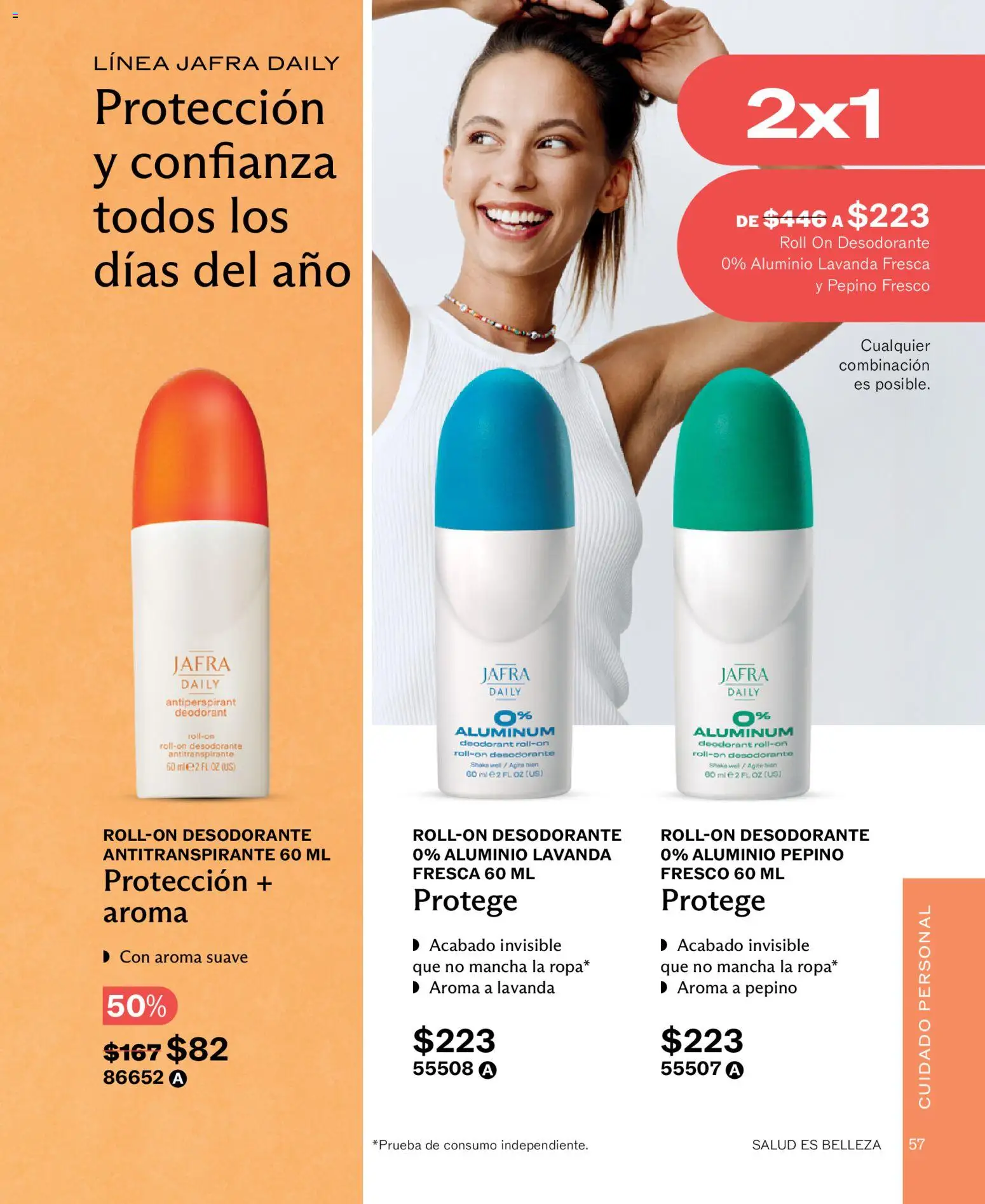 Nuevas ofertas de JAFRA válidas en toda la República Mexicana desde el 01.01.2026. ¡Encuentra las mejores ofertas en JAFRA catálogo! | Página: 57