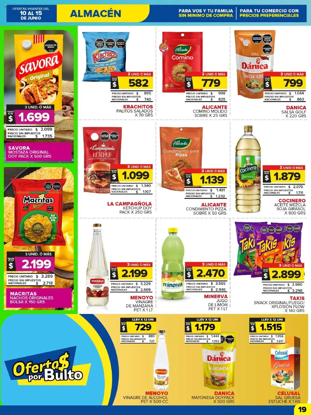 Carrefour Maxi catálogo │ válido desde el 10.06.2025 | Página: 19 | Productos: Bolsa, Sobre, Ketchup, Sal