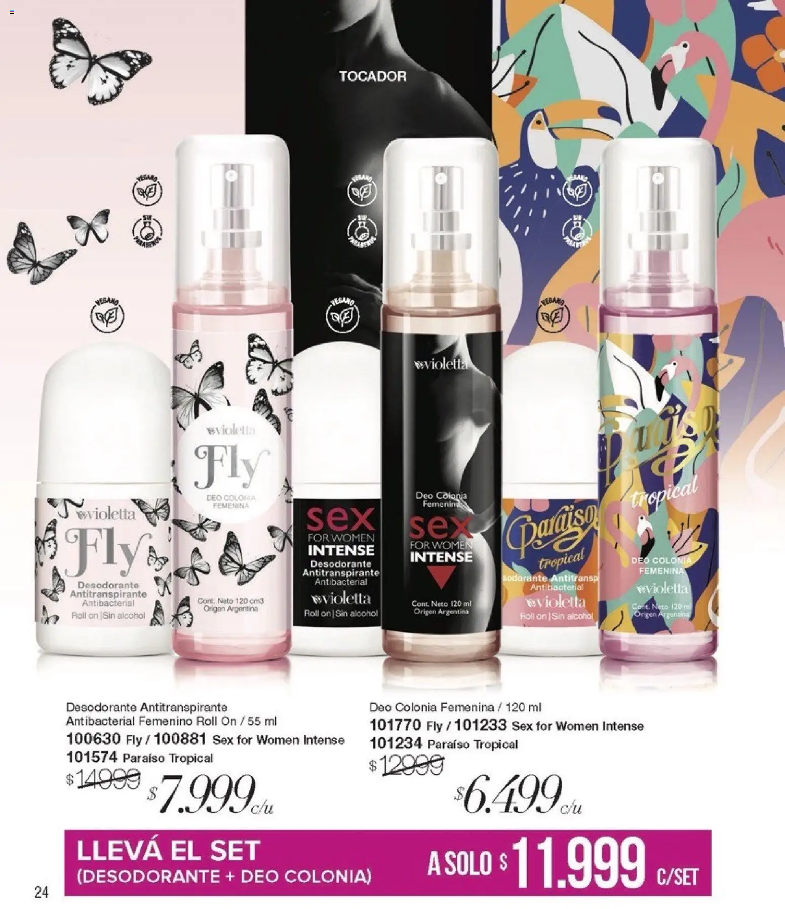 Violetta catálogo │ válido desde el 01.12.2025 | Página: 24 | Productos: Desodorante, Antitranspirante