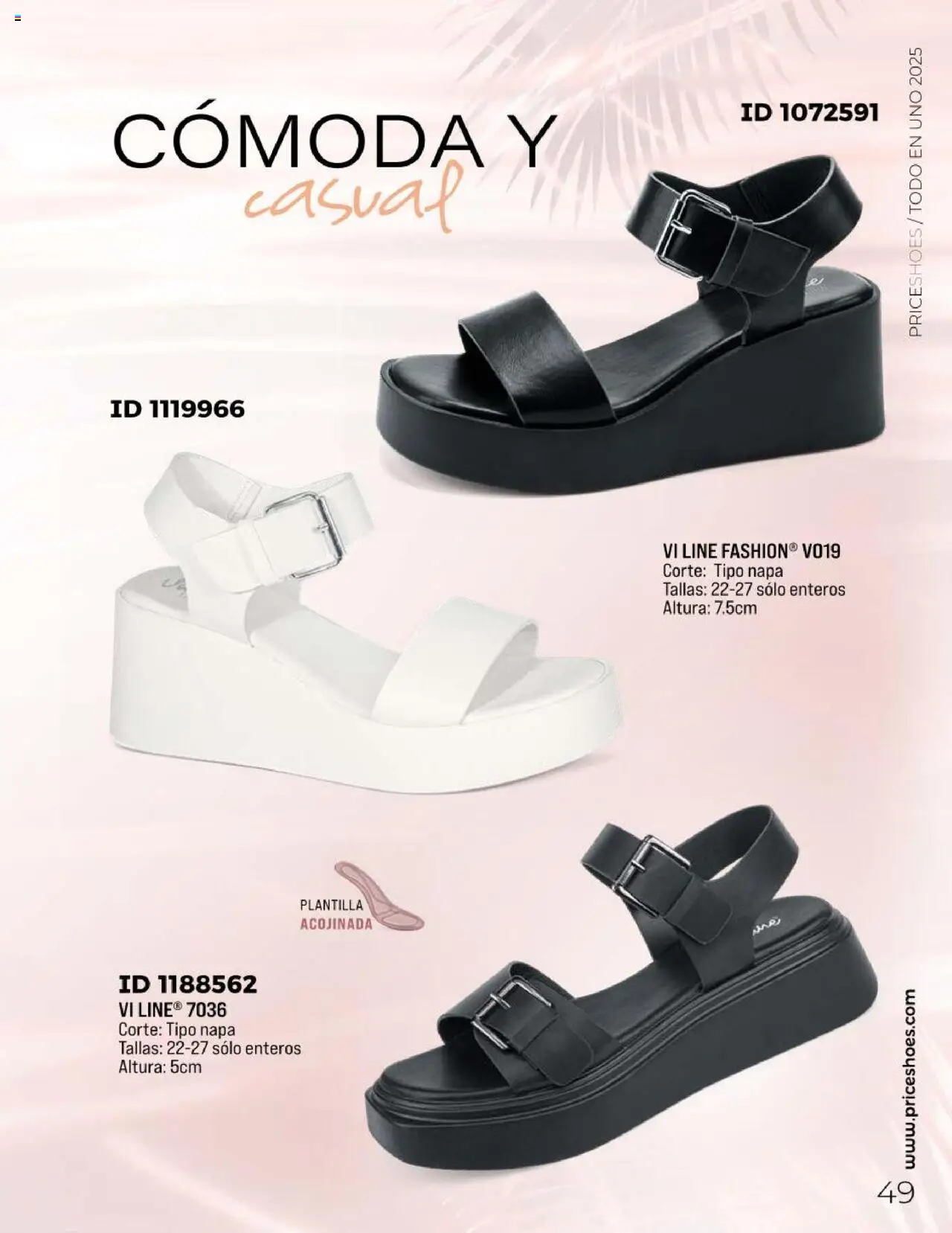 Nuevas ofertas de Price Shoes válidas en toda la República Mexicana desde el 05.05.2025. ¡Encuentra las mejores ofertas en Price Shoes catálogo Todo En 1 2025! | Página: 49